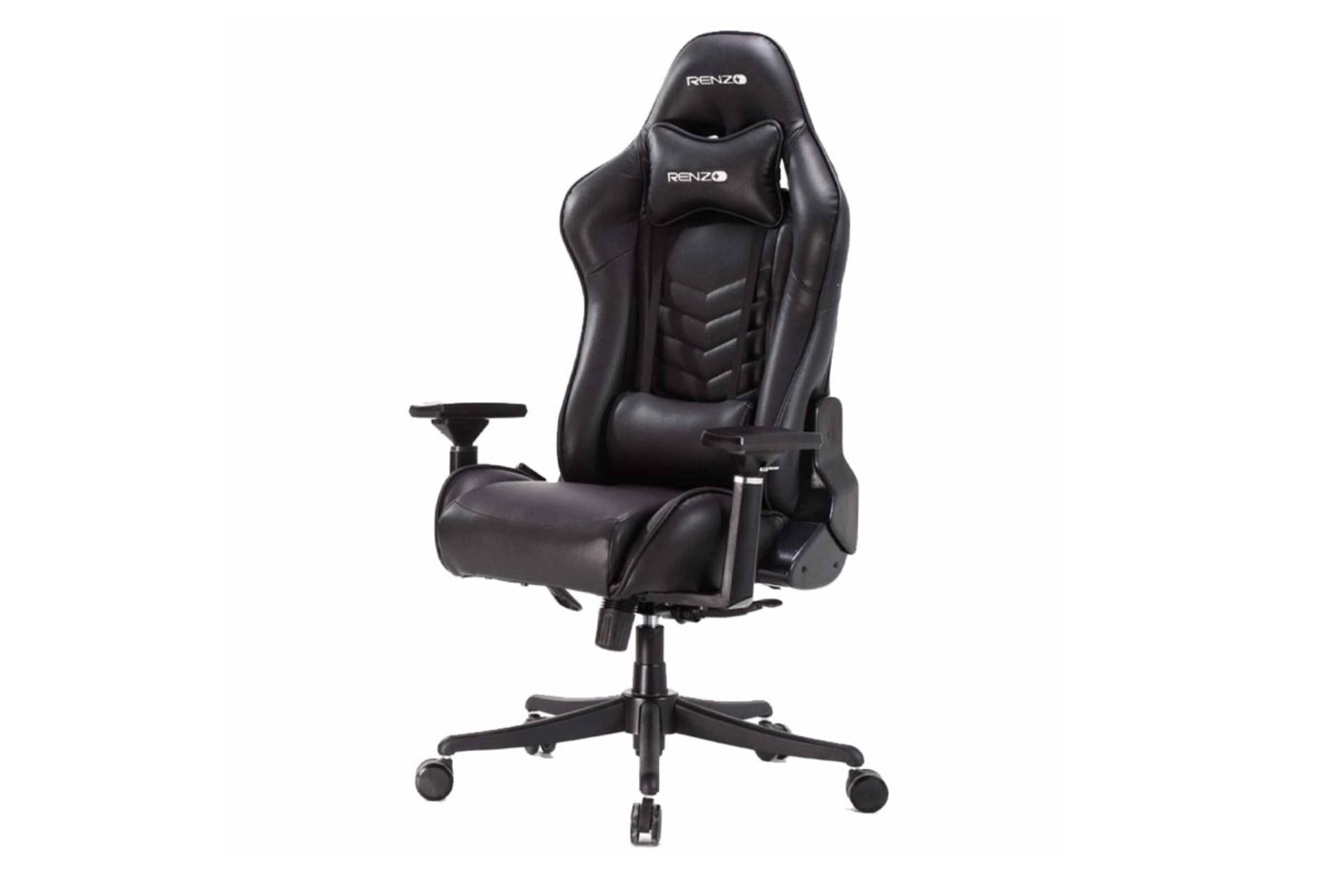 نمای سمت راست صندلی گیمینگ رنزو Black