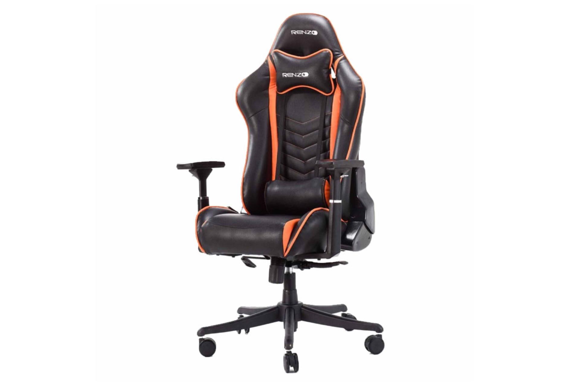 نمای سمت راست صندلی گیمینگ رنزو Orange