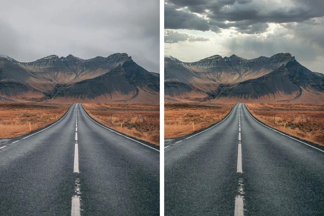 افکت Sky Replacement