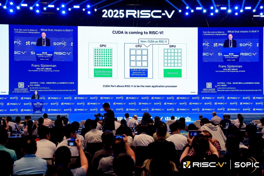 رویداد آرم و خبر پشتیبانی CUDA از معماری RISC-V