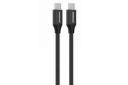 کانکتور و اتصال کابل شارژ USB ریورسانگ Type-C به Type-C مدل Hercules C3-CT82 با طول 1.2 متر