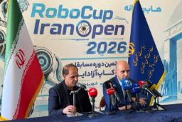 محمدجواد صدری‌مهر، معاون توسعه اقتصاد دانش‌بنیان معاونت علمی ریاست‌جمهوری
مرتضی موسی‌خانی، رئیس کمیته ملی روبوکاپ ایران