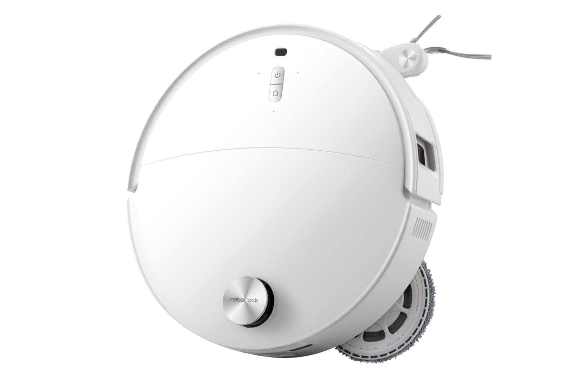 جارو رباتیک روبوراک Roborock Qrevo Curv 2 Pro سفید
