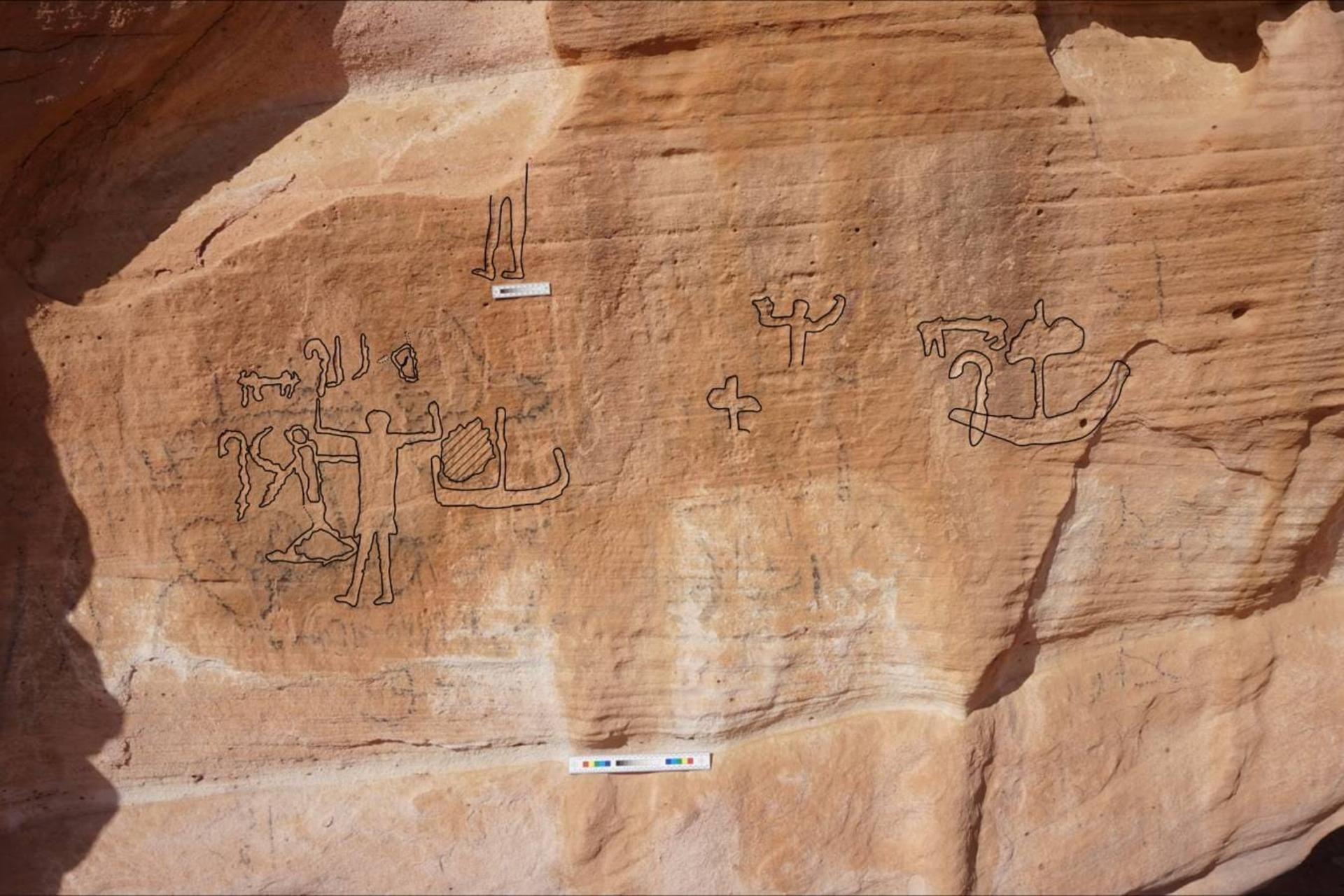 سنگ نگاره مصر باستان