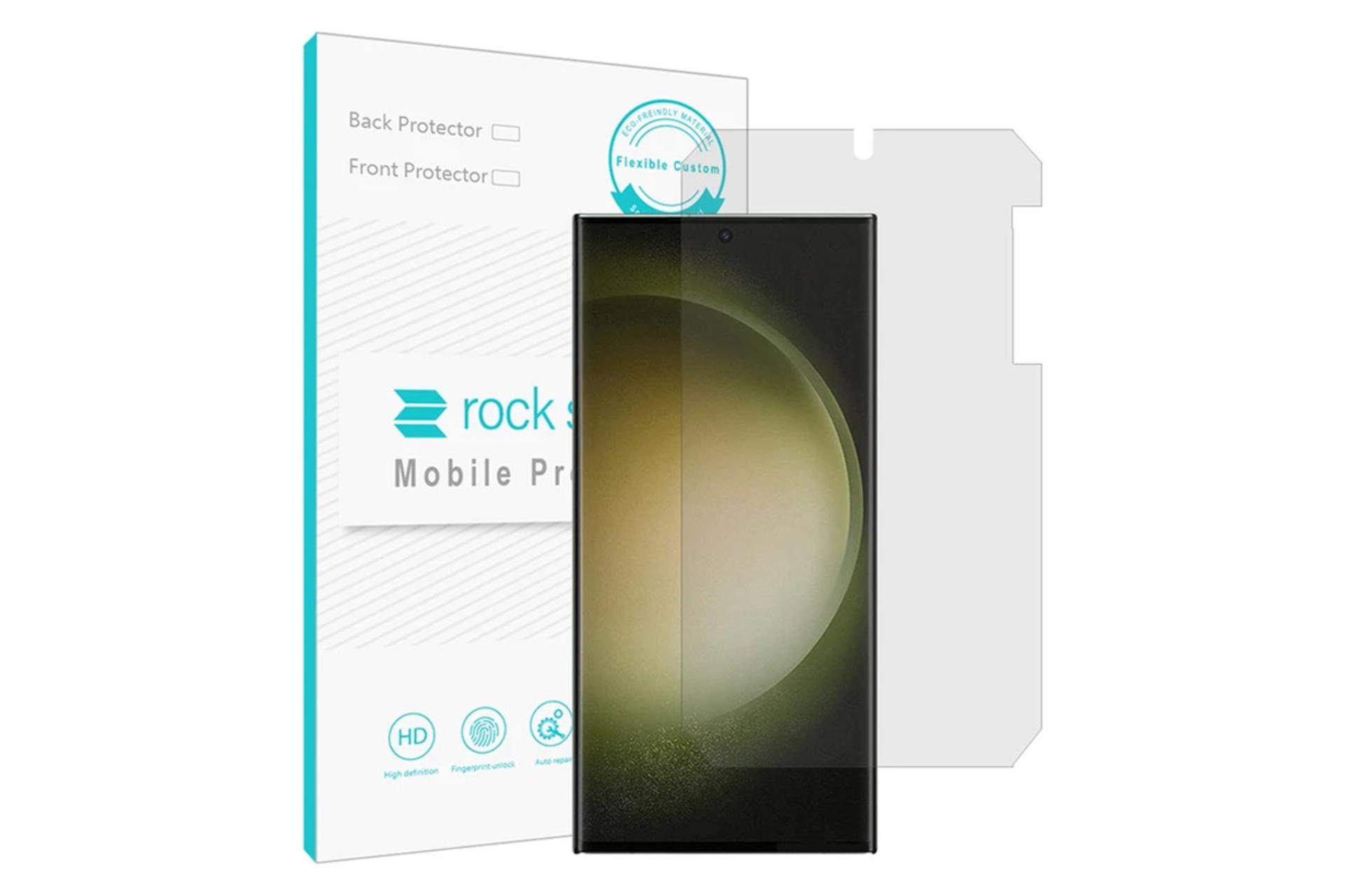 محافظ صفحه نمایش گوشی راک اسپیس مدل 25501 مناسب سامسونگ Galaxy S23 Ultra