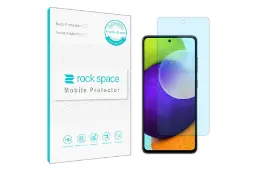 محافظ صفحه نمایش گوشی راک اسپیس مدل BLU مناسب سامسونگ Galaxy A52