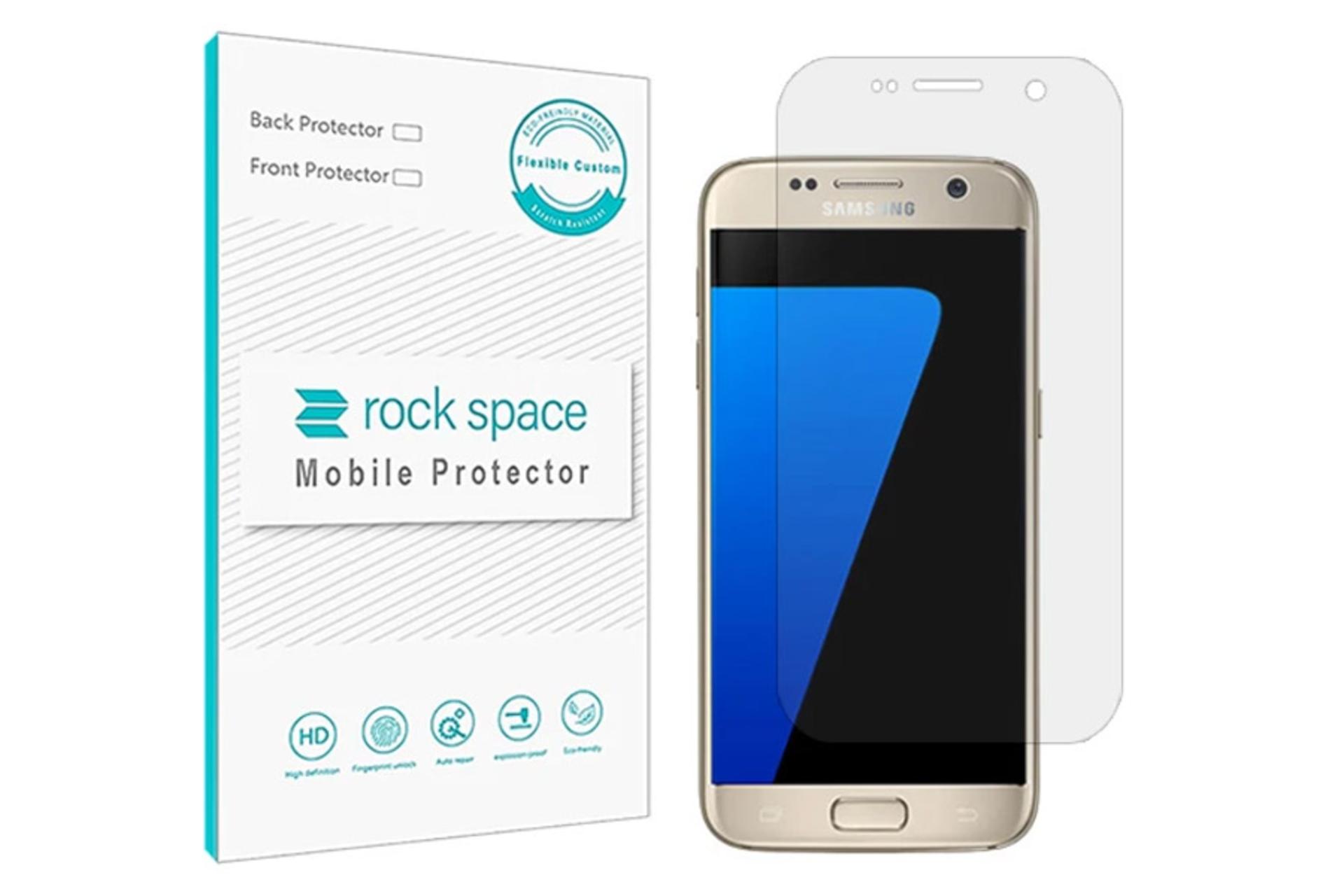 محافظ صفحه نمایش گوشی راک اسپیس مدل HGL مناسب سامسونگ Galaxy S7
