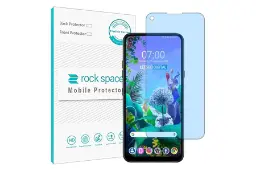 محافظ صفحه نمایش گوشی راک اسپیس مدل HyBLU مناسب ال جی Q70