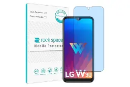 محافظ صفحه نمایش گوشی راک اسپیس مدل HyBLU مناسب ال جی W30