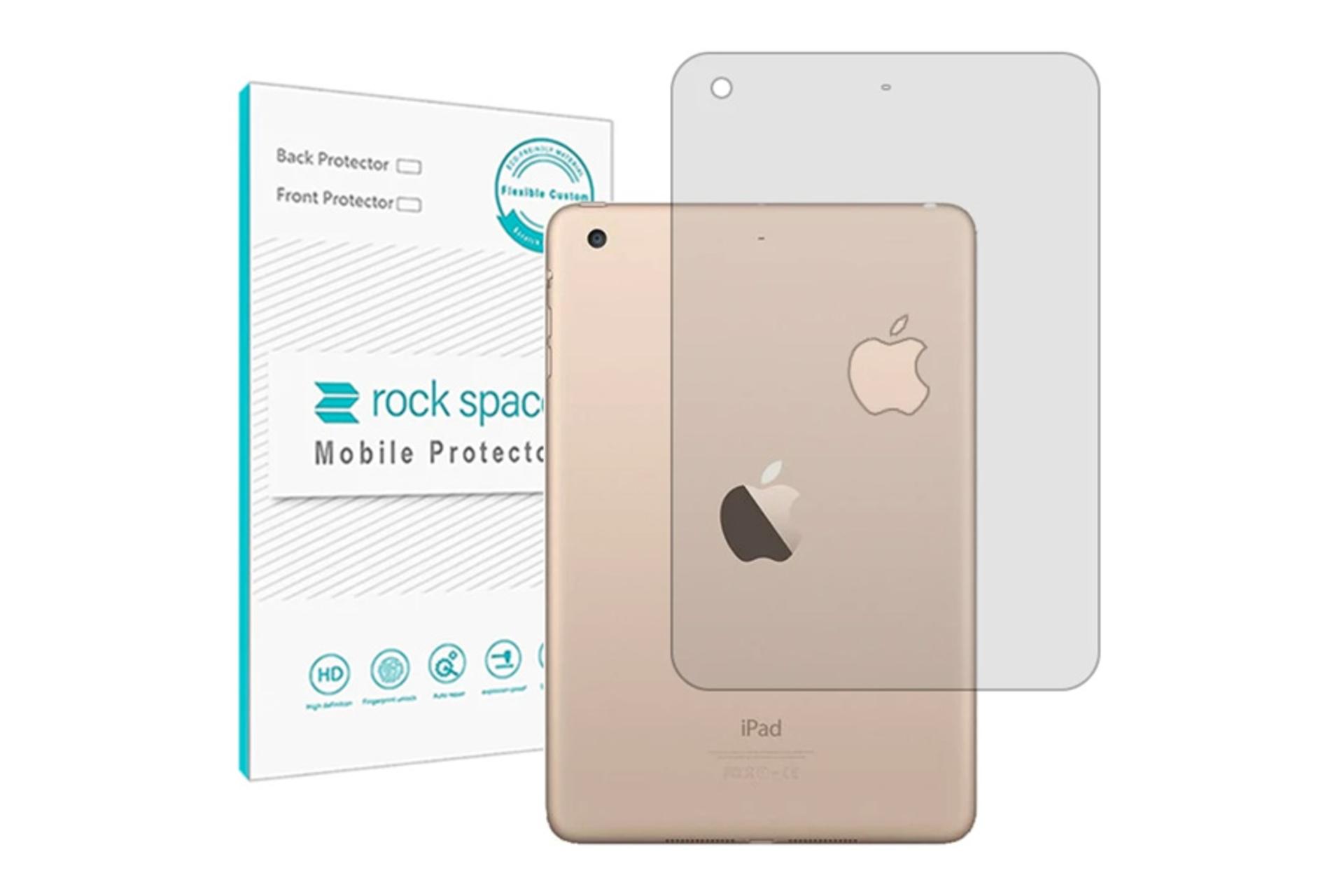 محافظ صفحه نمایش تبلت راک اسپیس Rock Space Hygel Back Protector for Apple iPad mini 3