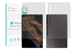 محافظ صفحه نمایش تبلت راک اسپیس Rock Space Hygel for Samsung Galaxy Tab S8 Ultra with Back Protector