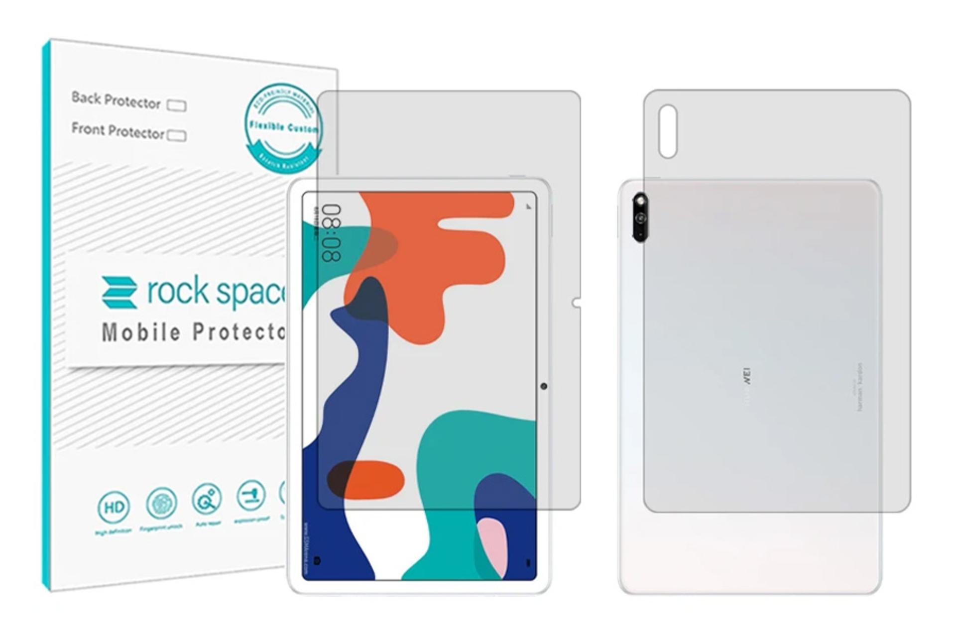 محافظ صفحه نمایش تبلت راک اسپیس Rock Space Hygel for Huawei MatePad 10.4 with Back Protector