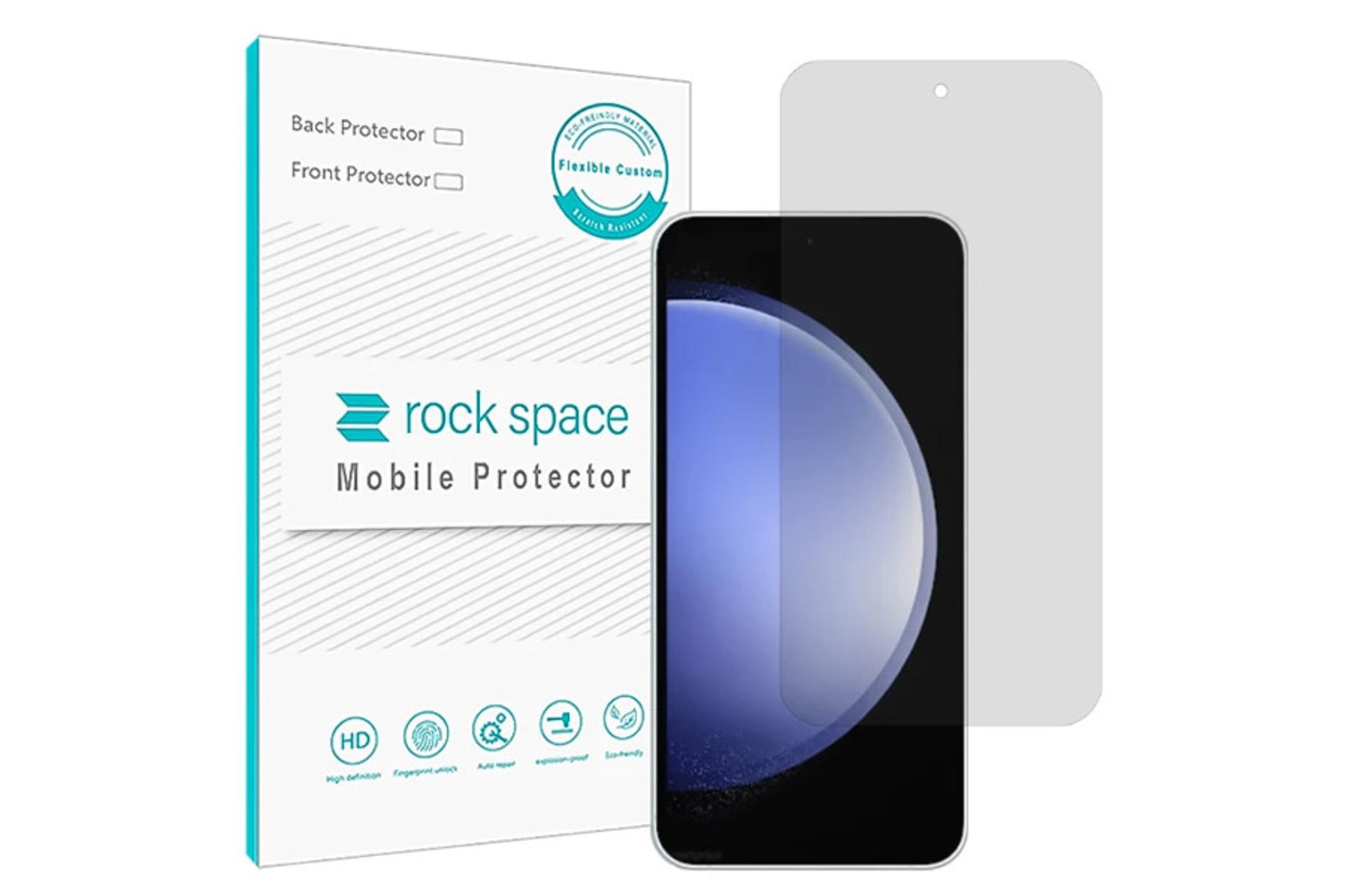 محافظ صفحه نمایش گوشی راک اسپیس مدل HyGEL مناسب سامسونگ Galaxy S23 FE