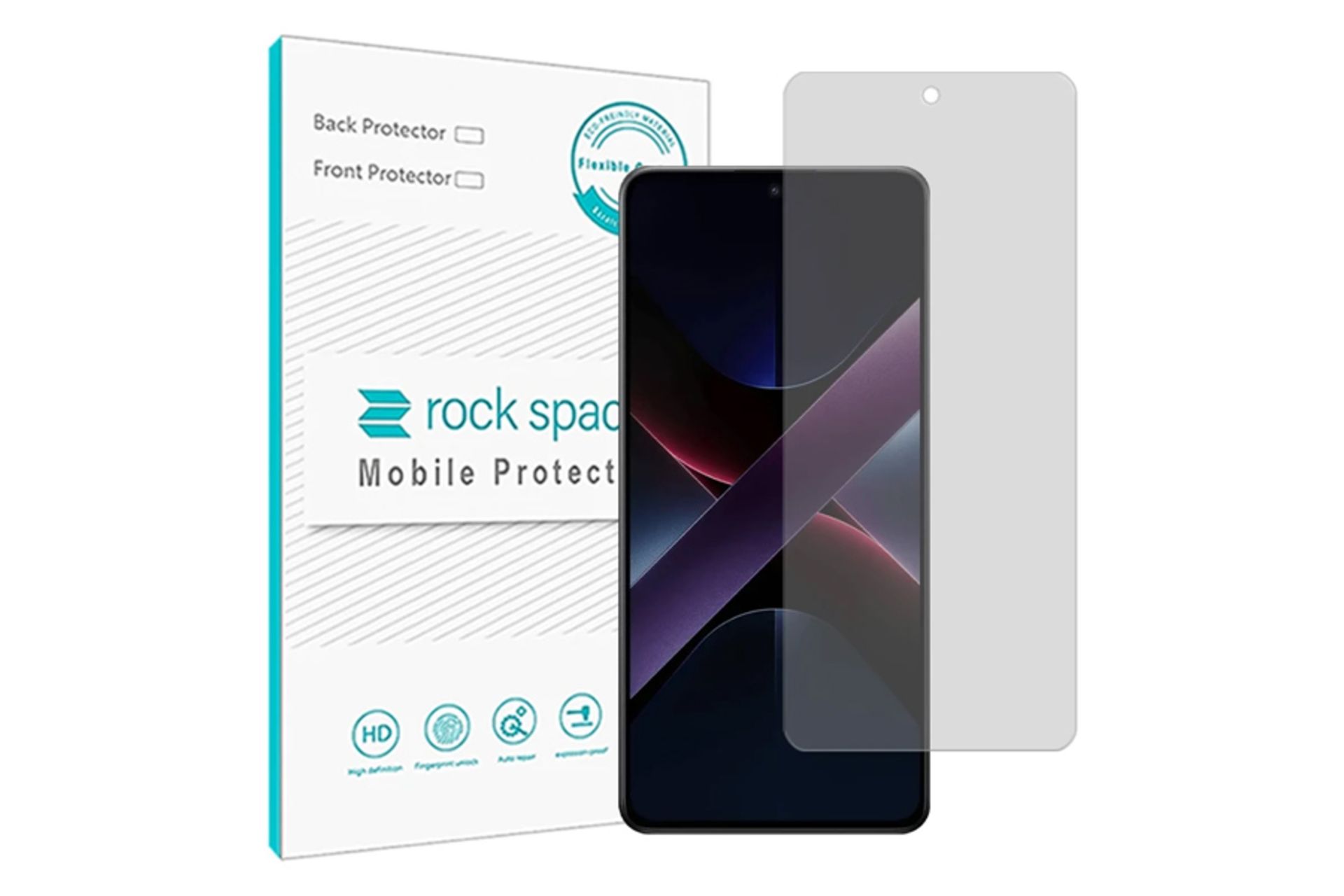 محافظ صفحه نمایش گوشی راک اسپیس مدل Resistant مناسب شیائومی Poco X7 Pro