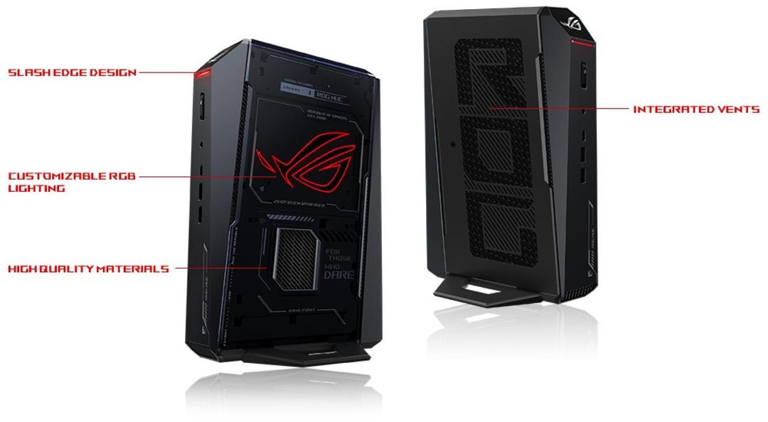 مشخصات مینی کامپیوتر rog nuc 2025