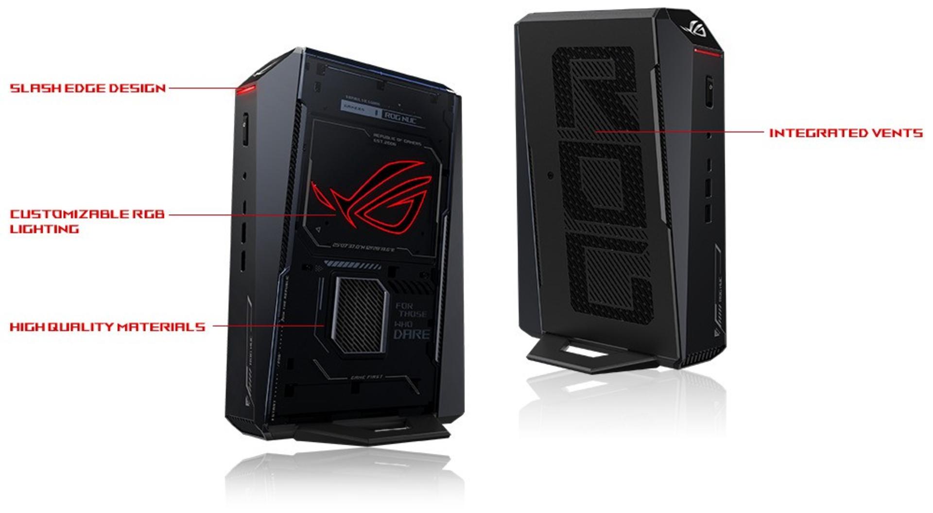 مشخصات مینی کامپیوتر rog nuc 2025