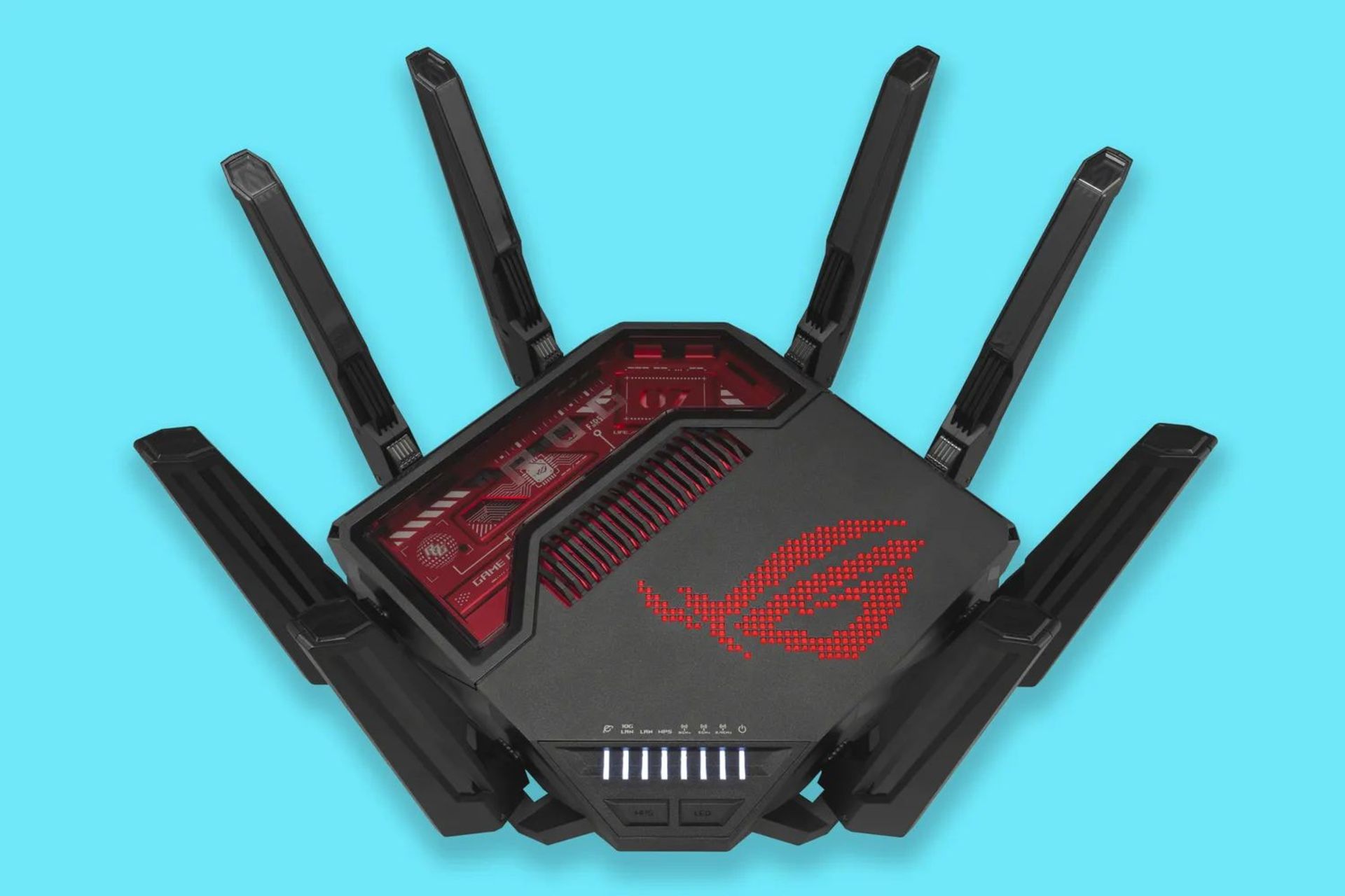 مودم گیمینگ وای فای ۷ سه بانده ایسوس ROG Rapture GT-BE19000