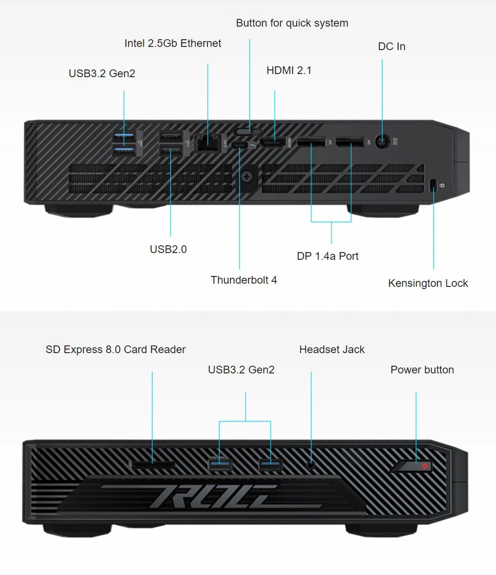 کیس ایسوس Rog NUC