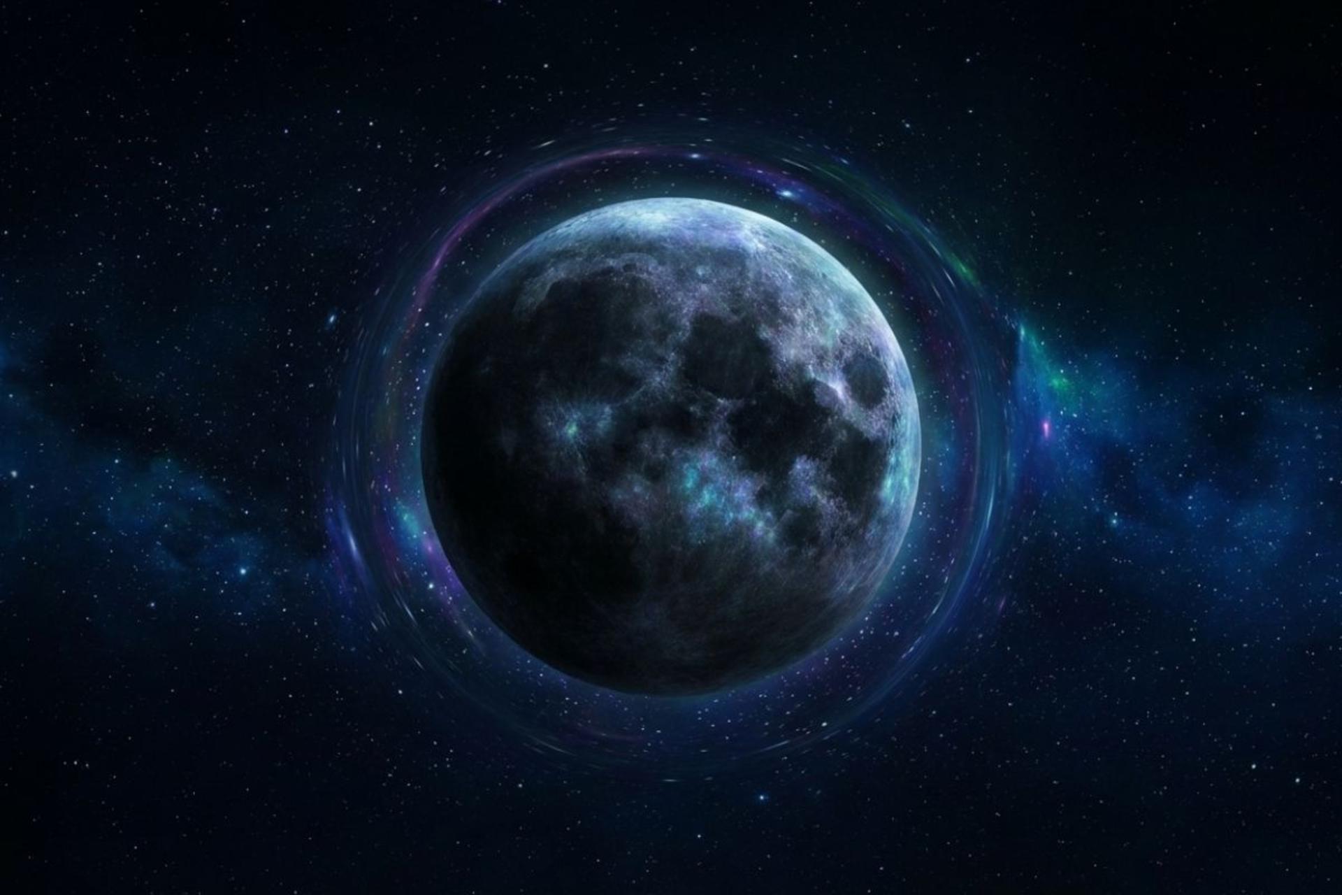 تصویرسازی سیاره سرگردان که در فضای عمیق میان‌ستاره‌ای شناور است.