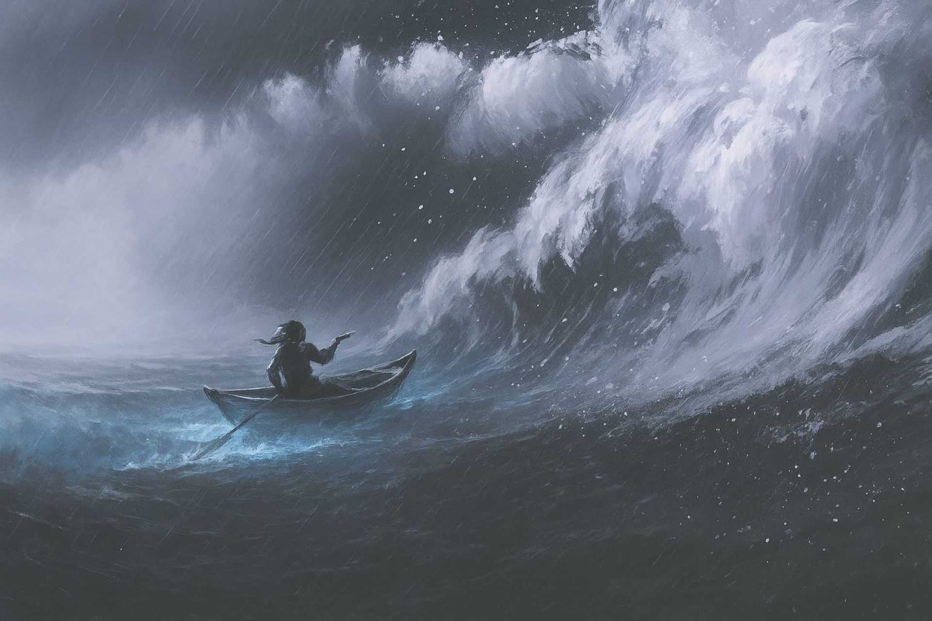 امواج بلند دریا