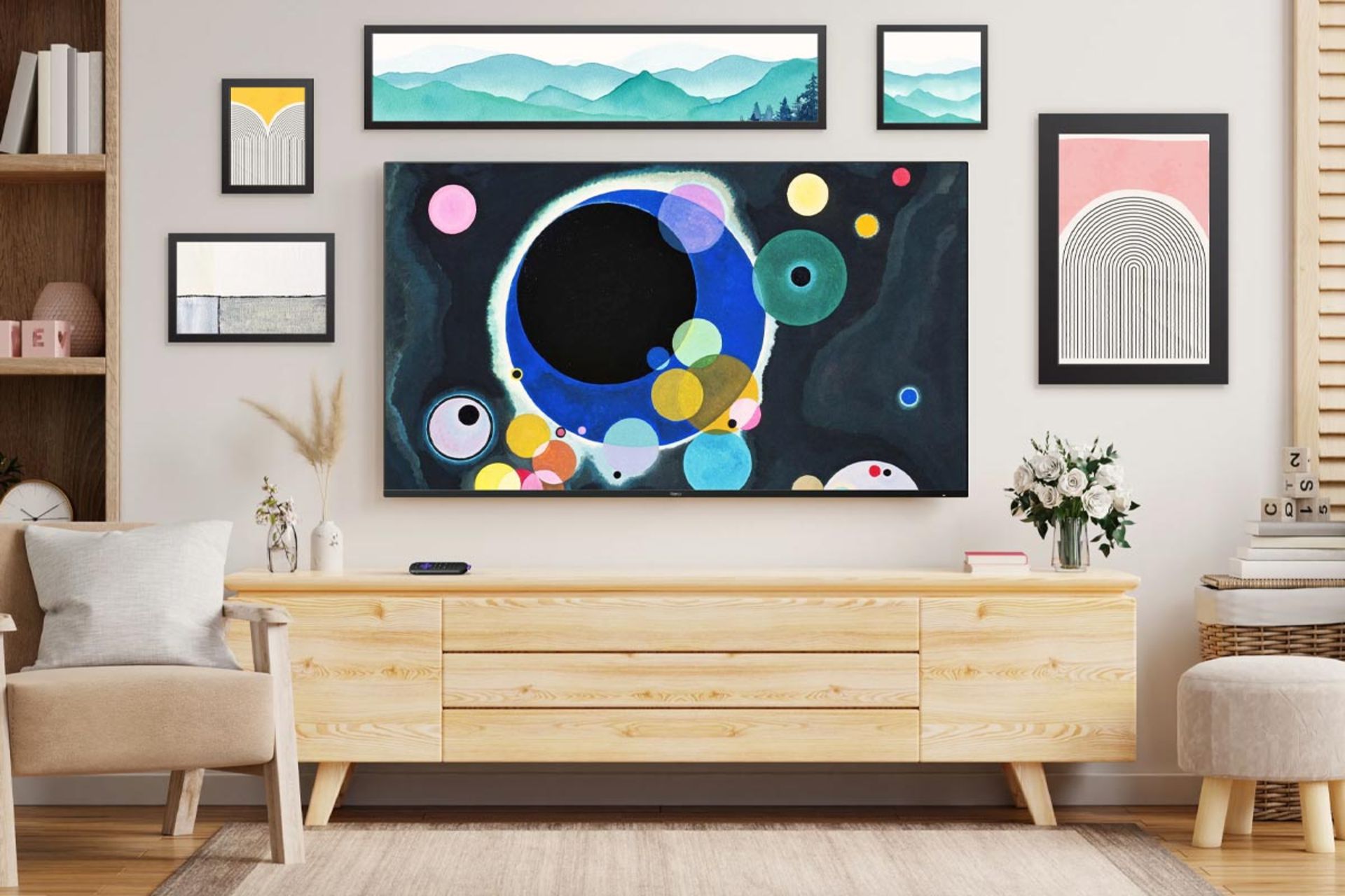 بک دراپ تلوزیون روکو سری پرو