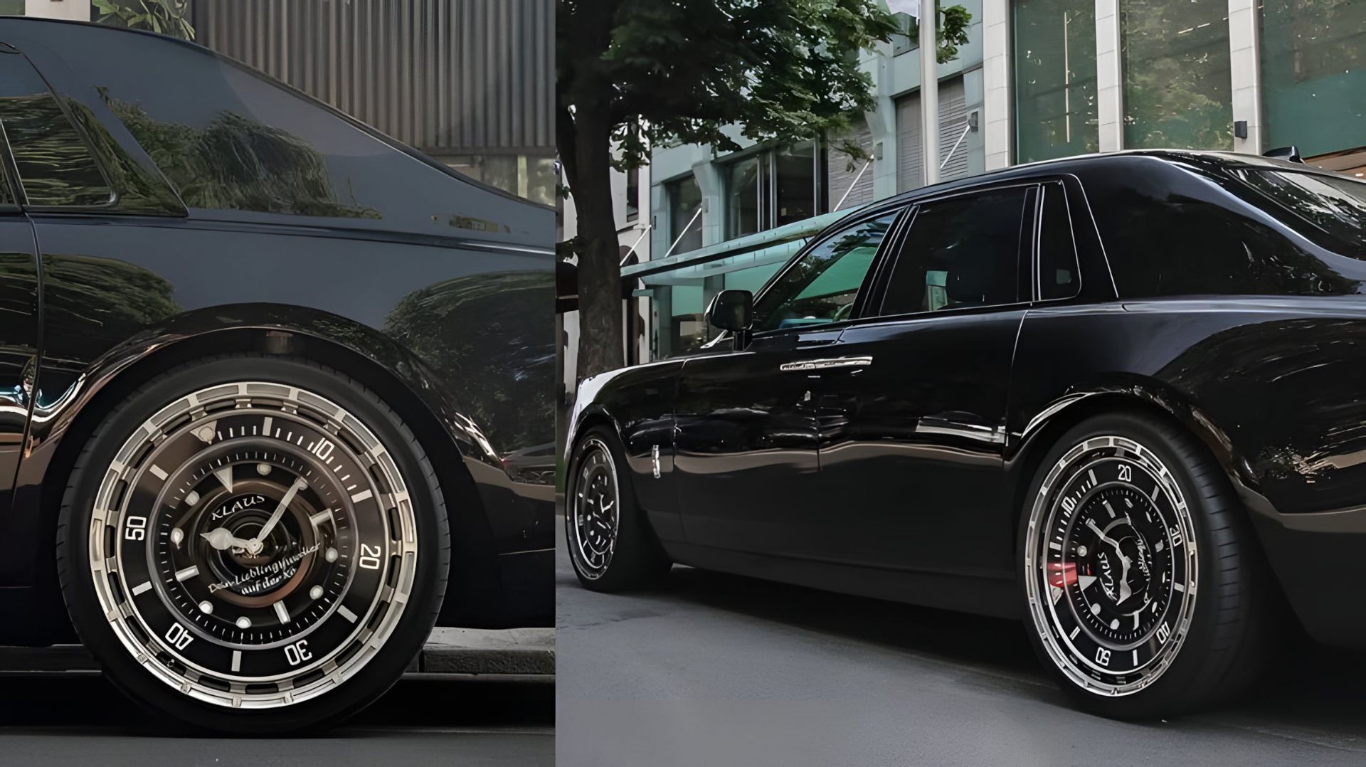 خودرو رولزرویس با طرح رولکس