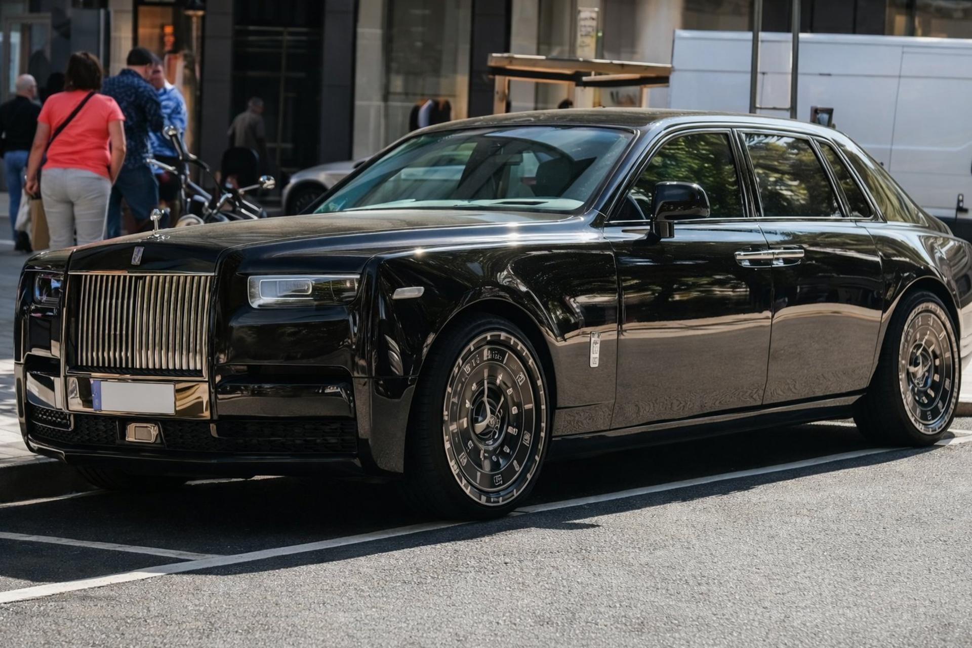خودرو رولزرویس با طرح رولکس