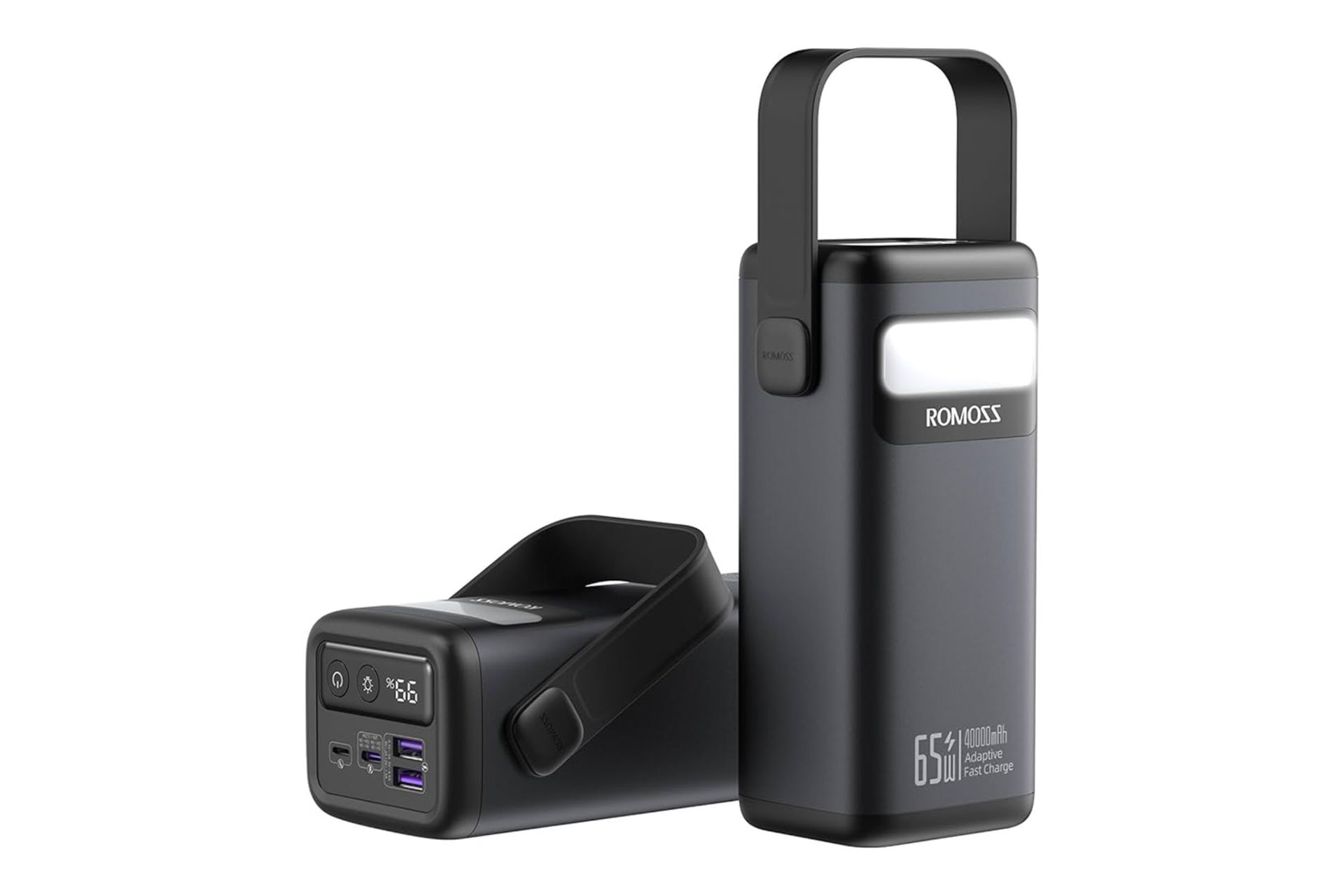 نمای کناری پاور بانک روموس Romoss PMT40 40000mAh