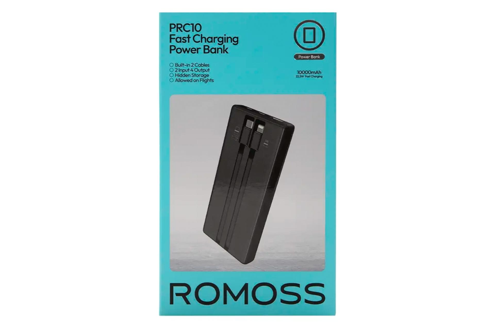 جعبه پاور بانک روموس Romoss PRC10-171 10000mAh