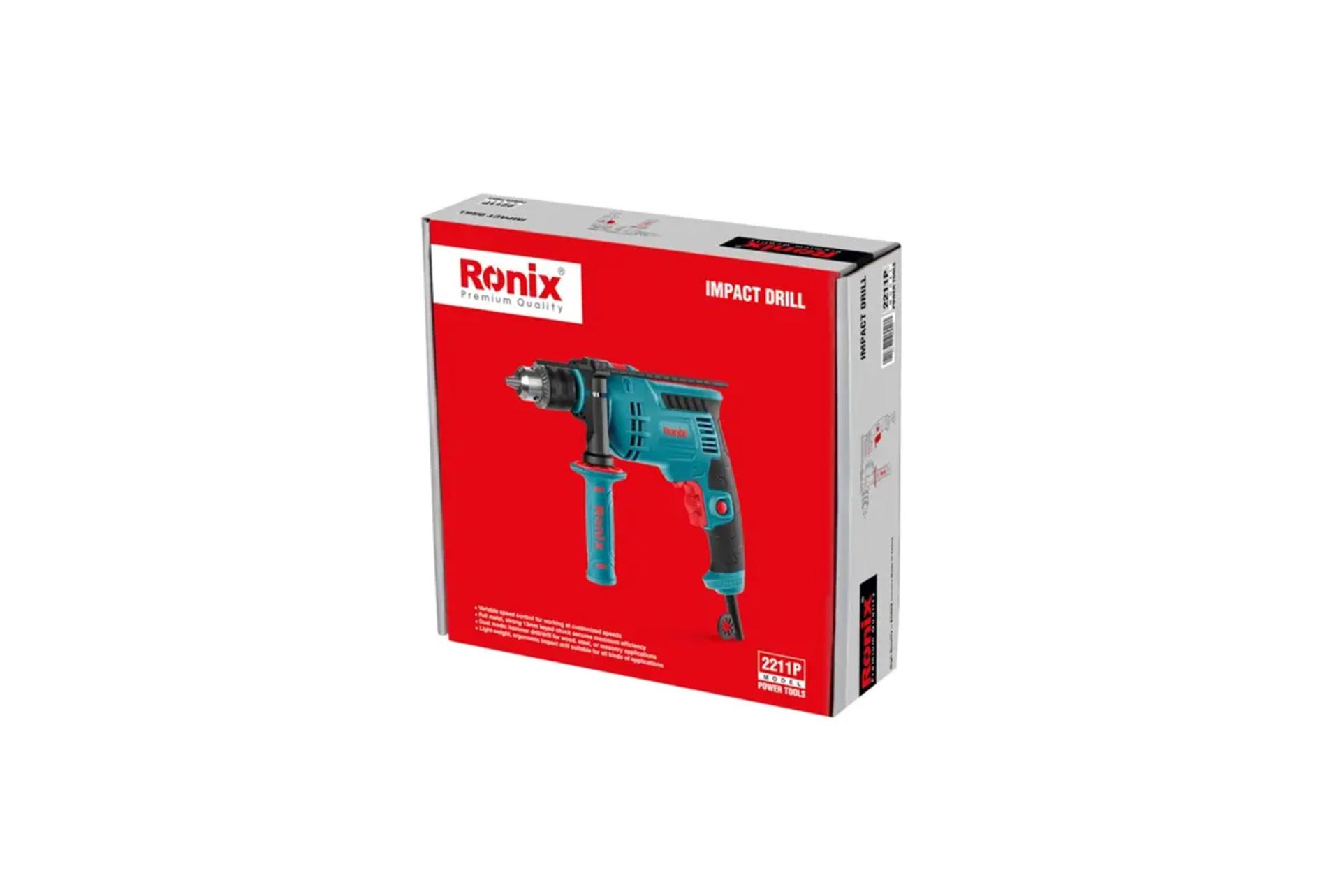 جعبه دریل چکشی برقی رونیکس 2211P