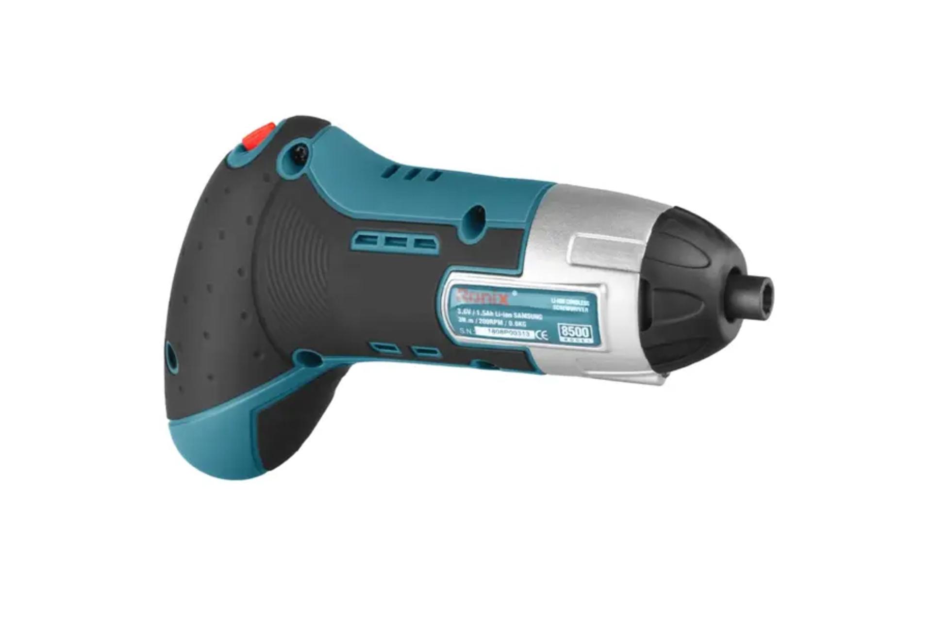 ابعاد و اندازه پیچ گوشتی شارژی رونیکس 8500
