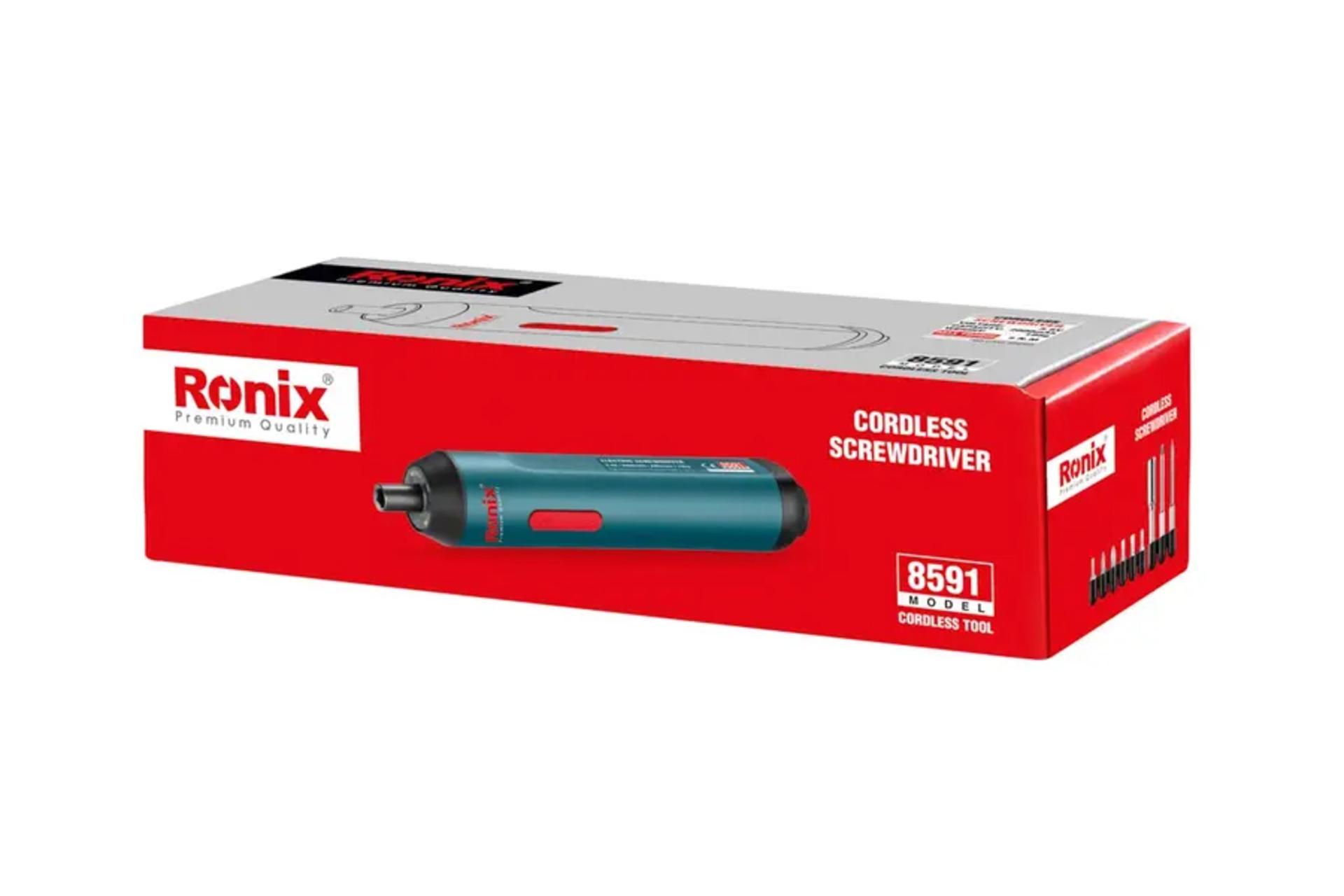 جعبه پیچ گوشتی شارژی رونیکس 8591