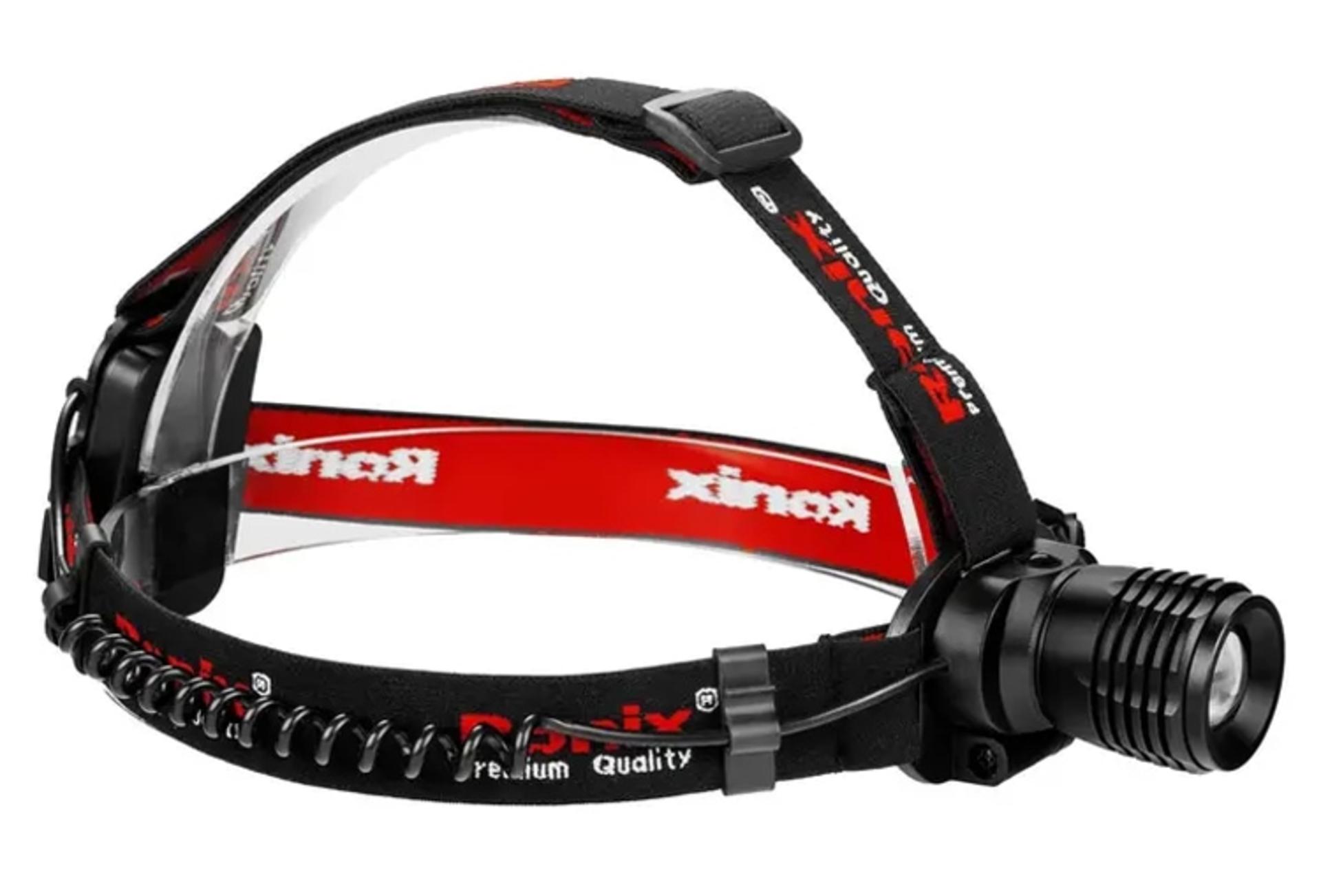 چراغ پیشانی رونیکس Ronix RH-4280 از نمای کناری