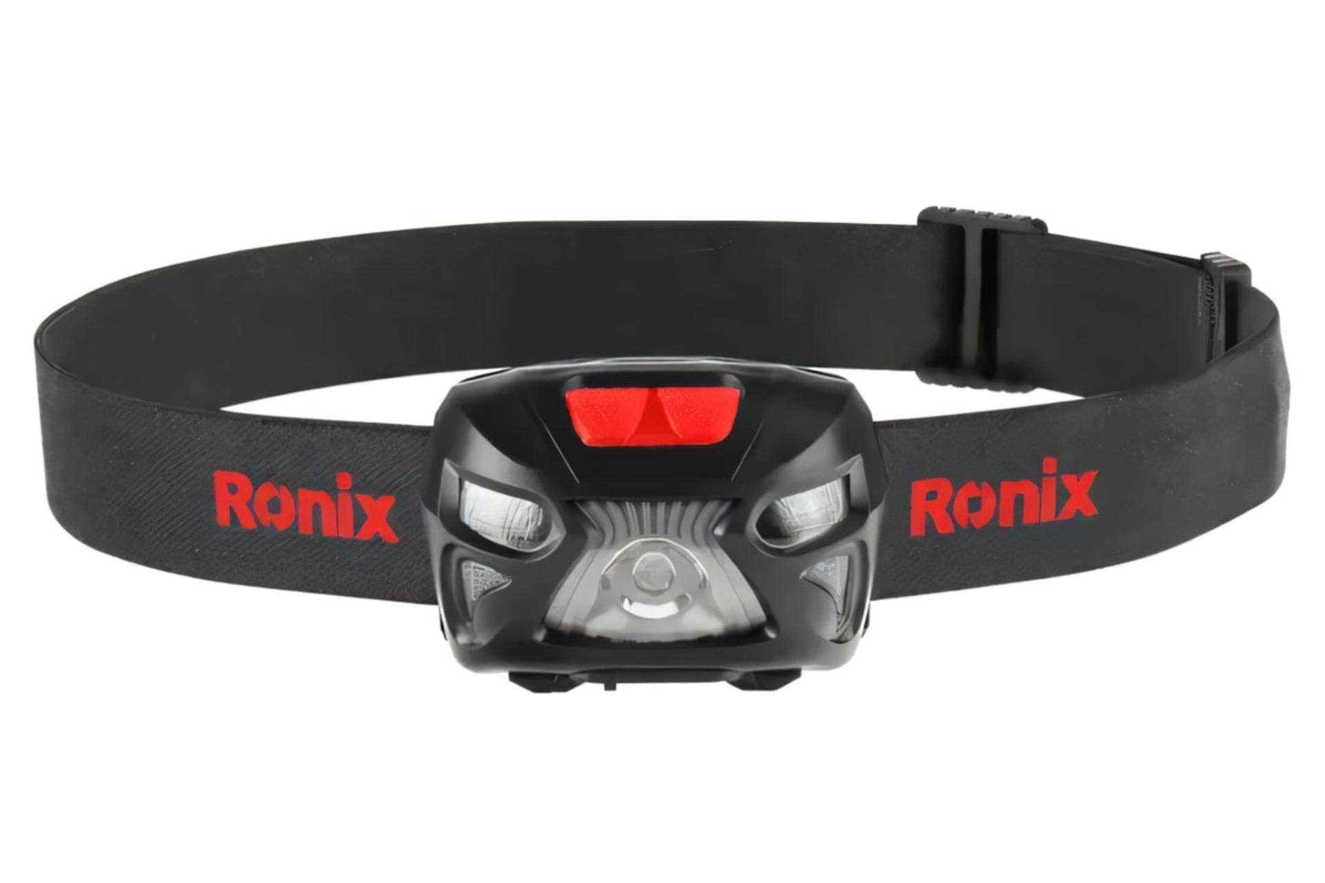 چراغ پیشانی رونیکس Ronix RH-4286 از نمای روبرو