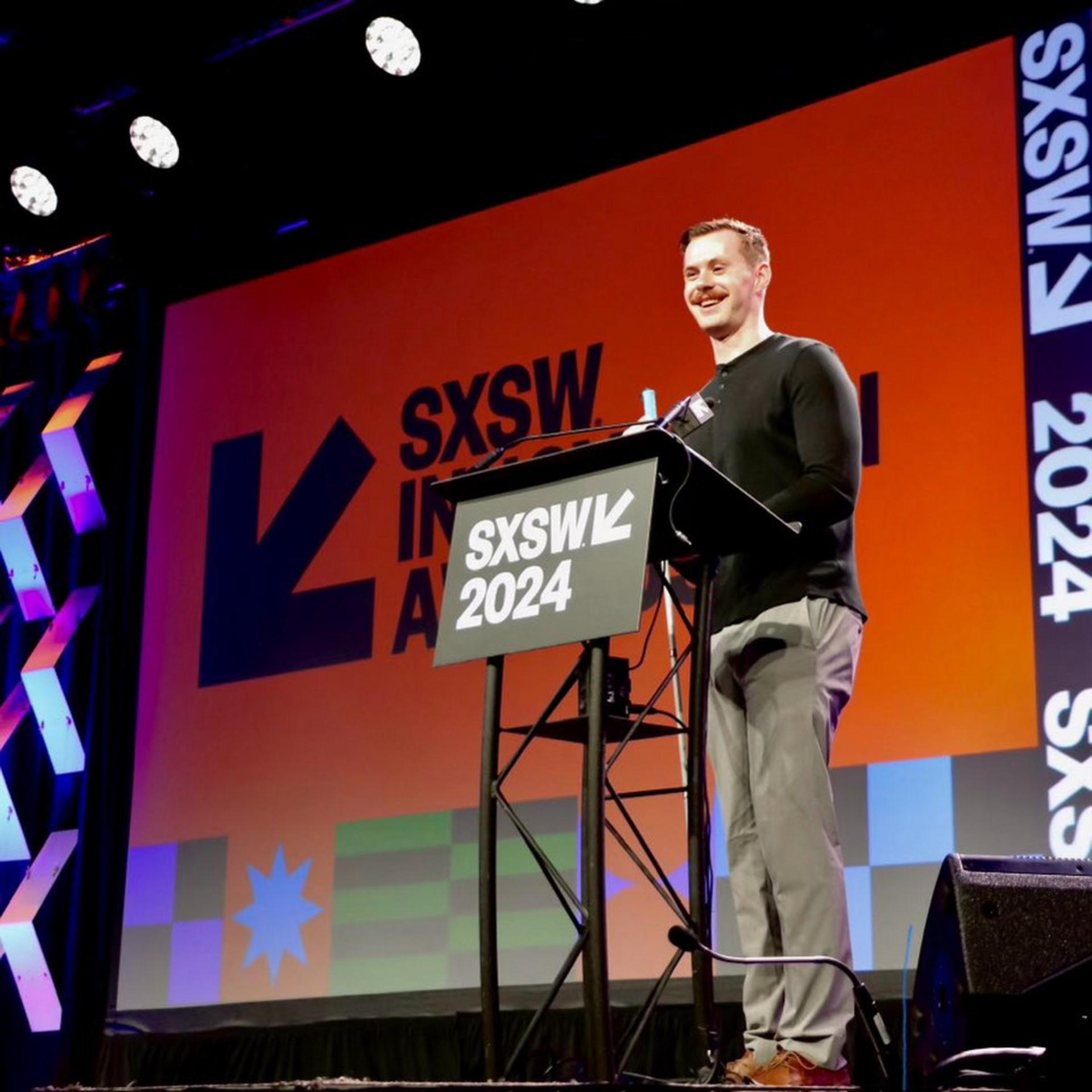 راس مانر در مراسم SXSW سال ۲۰۲۴