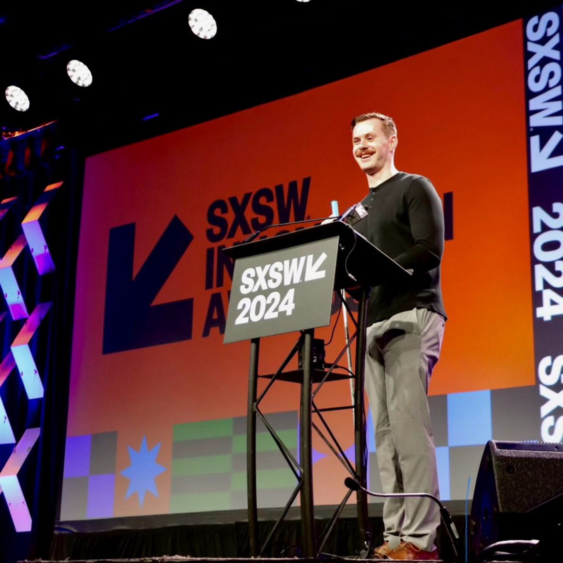 راس مانر در مراسم SXSW سال ۲۰۲۴