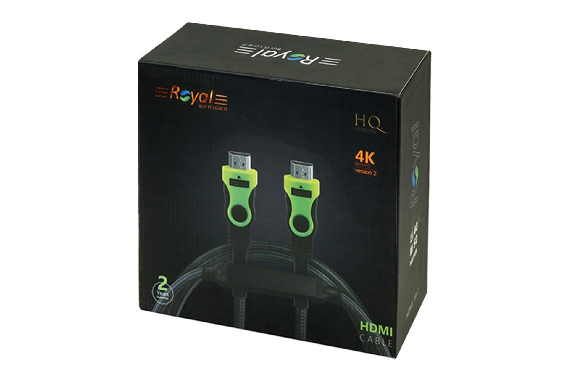 جعبه کابل HDMI رویال Royal IC HDMI 2.0 4K 60Hz 40M