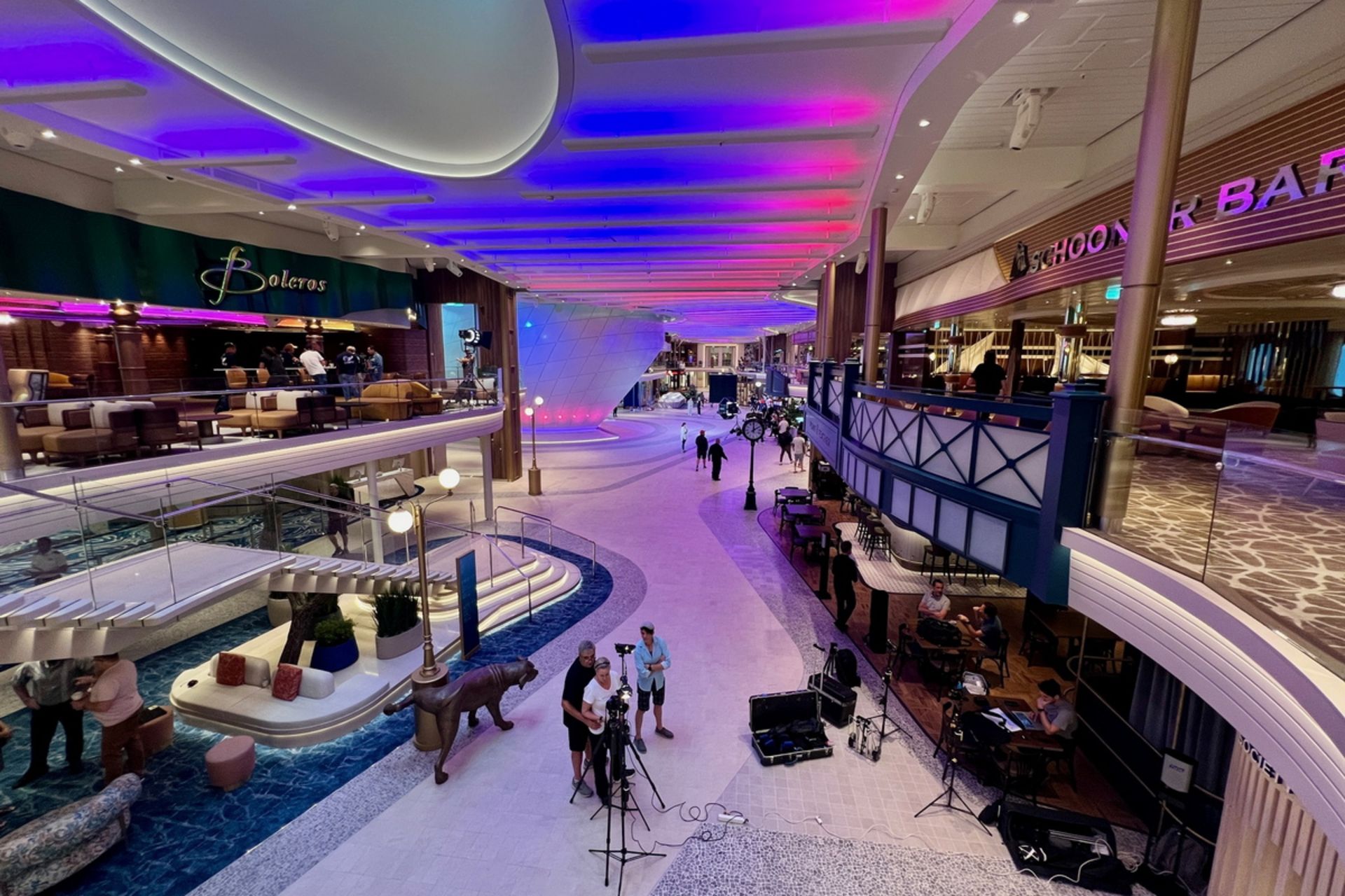 royal promenade on Icon of the Seas