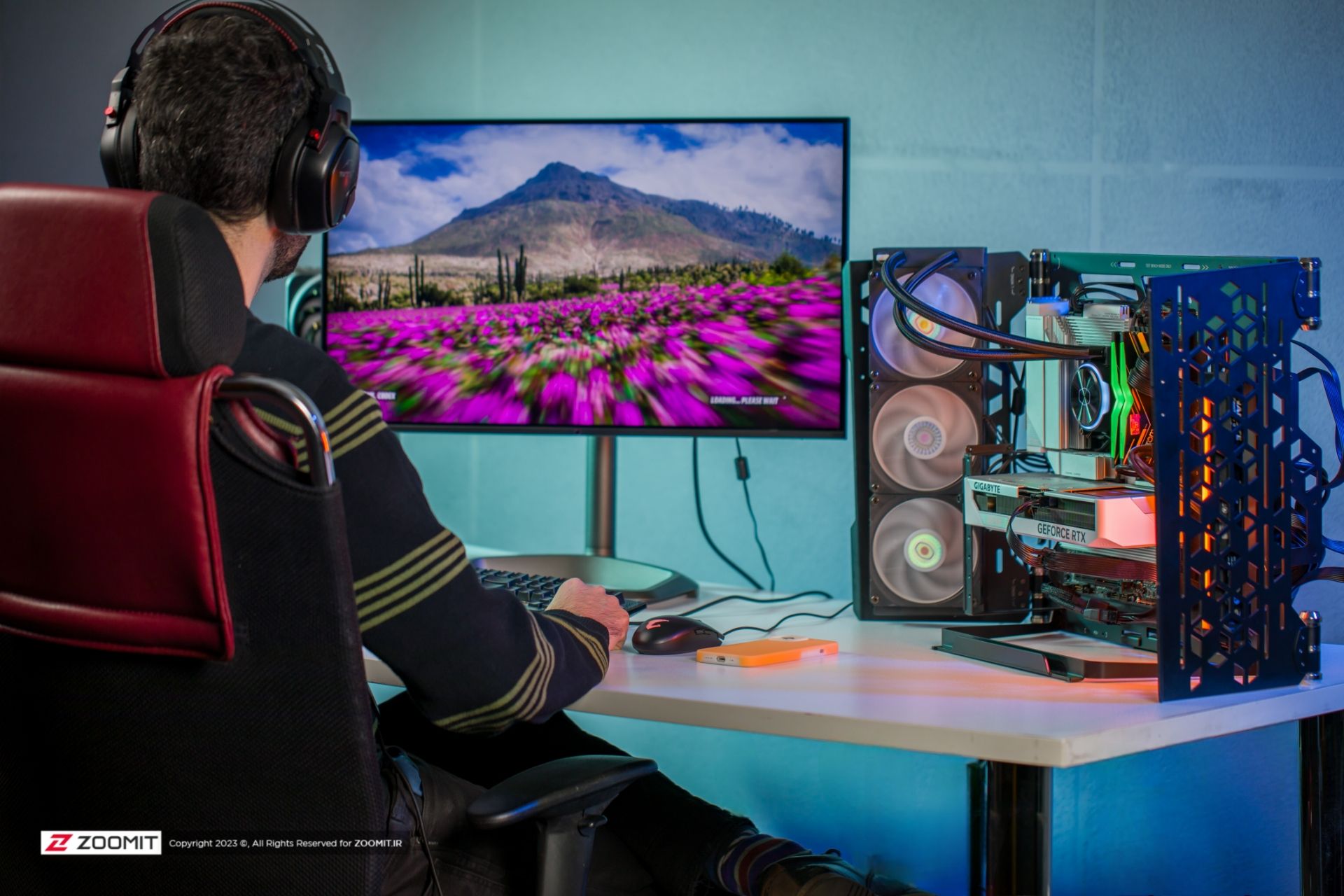 بازی کردن با کارت گرافیک RTX 4060 Ti AERO OC