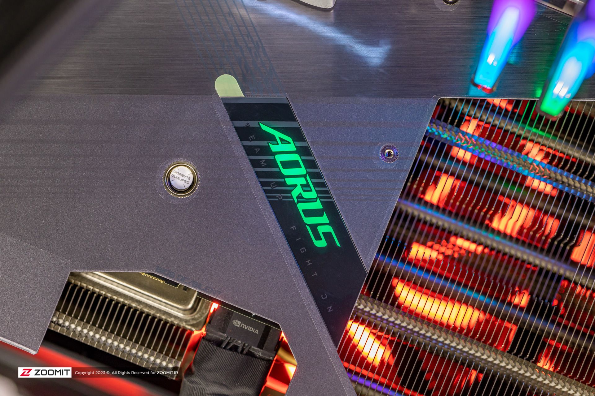 RTX-4070 - لوگو Aurus