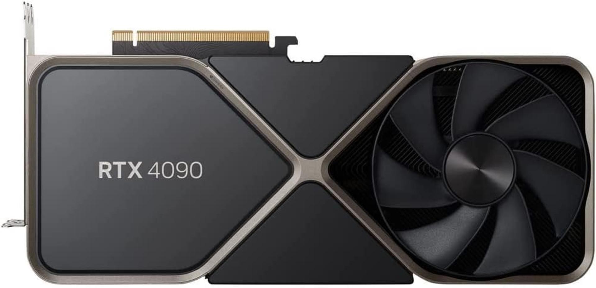 نمونه‌ای از کارت گرافیک RTX 4090 انویدیا
