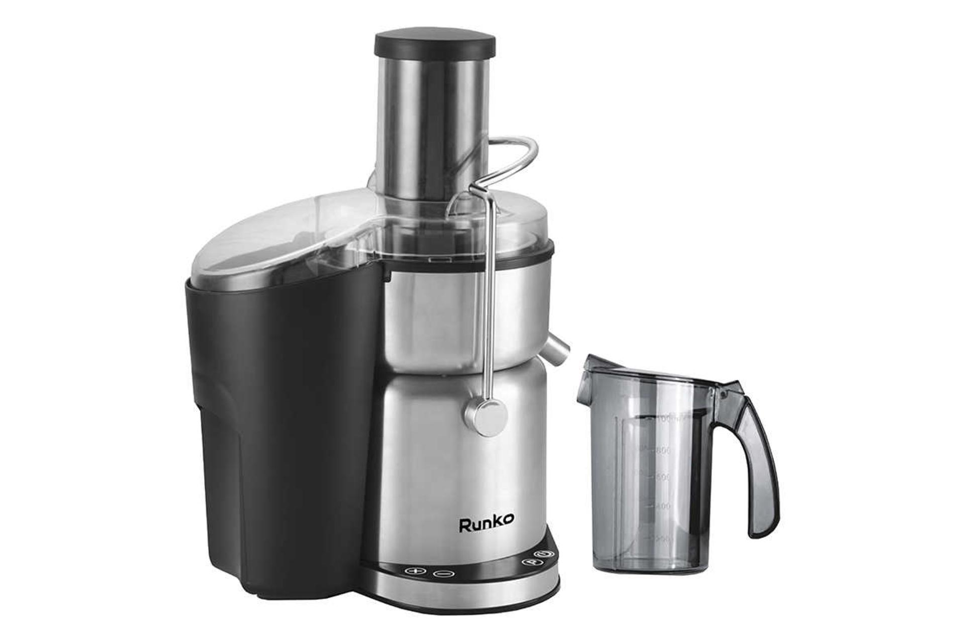 نمای سمت چپ آبمیوه گیری رانکو RK-230 رنگ مشکی