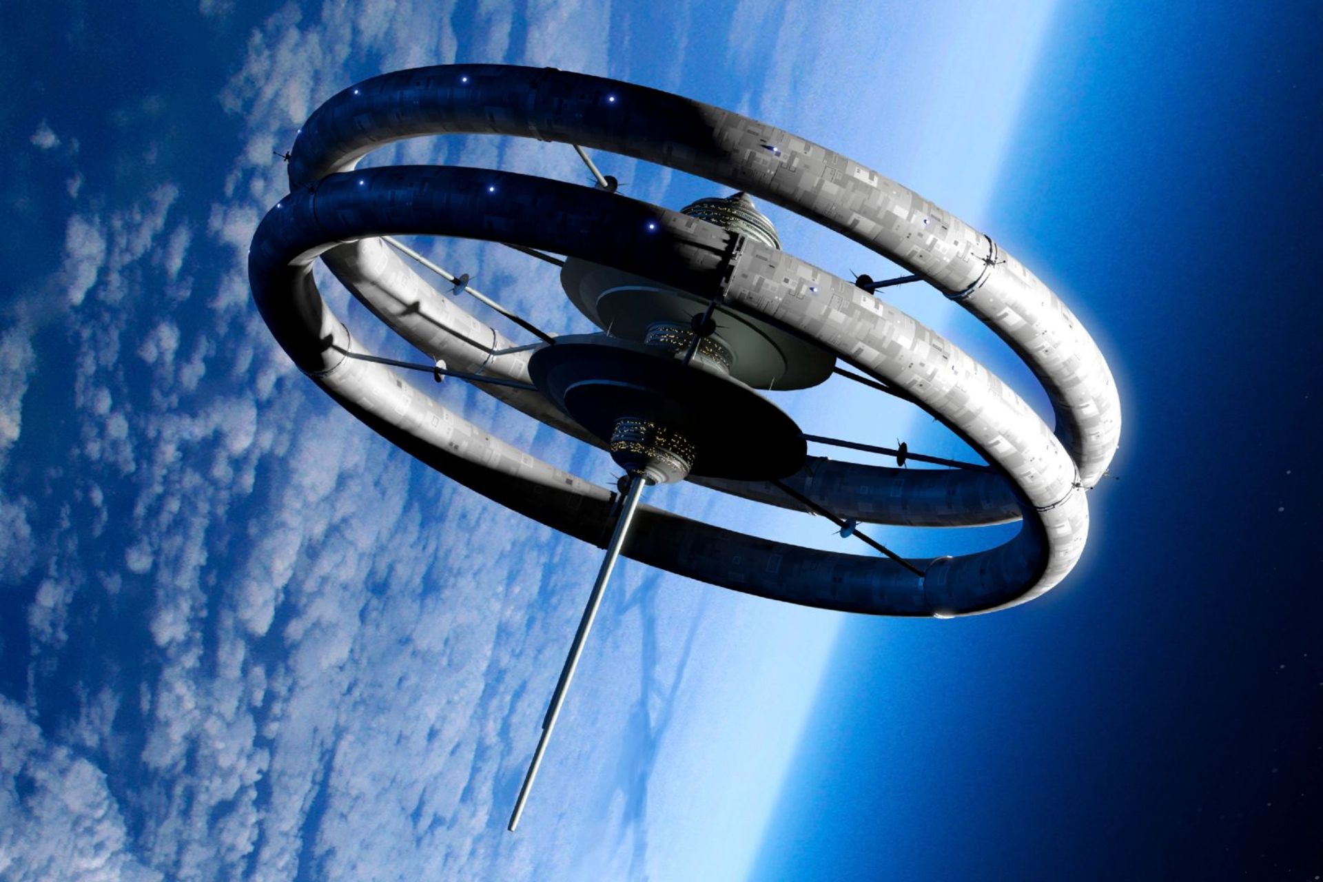 طرح مفهومی ایستگاه فضایی دوار آینده‌نگر روسیه