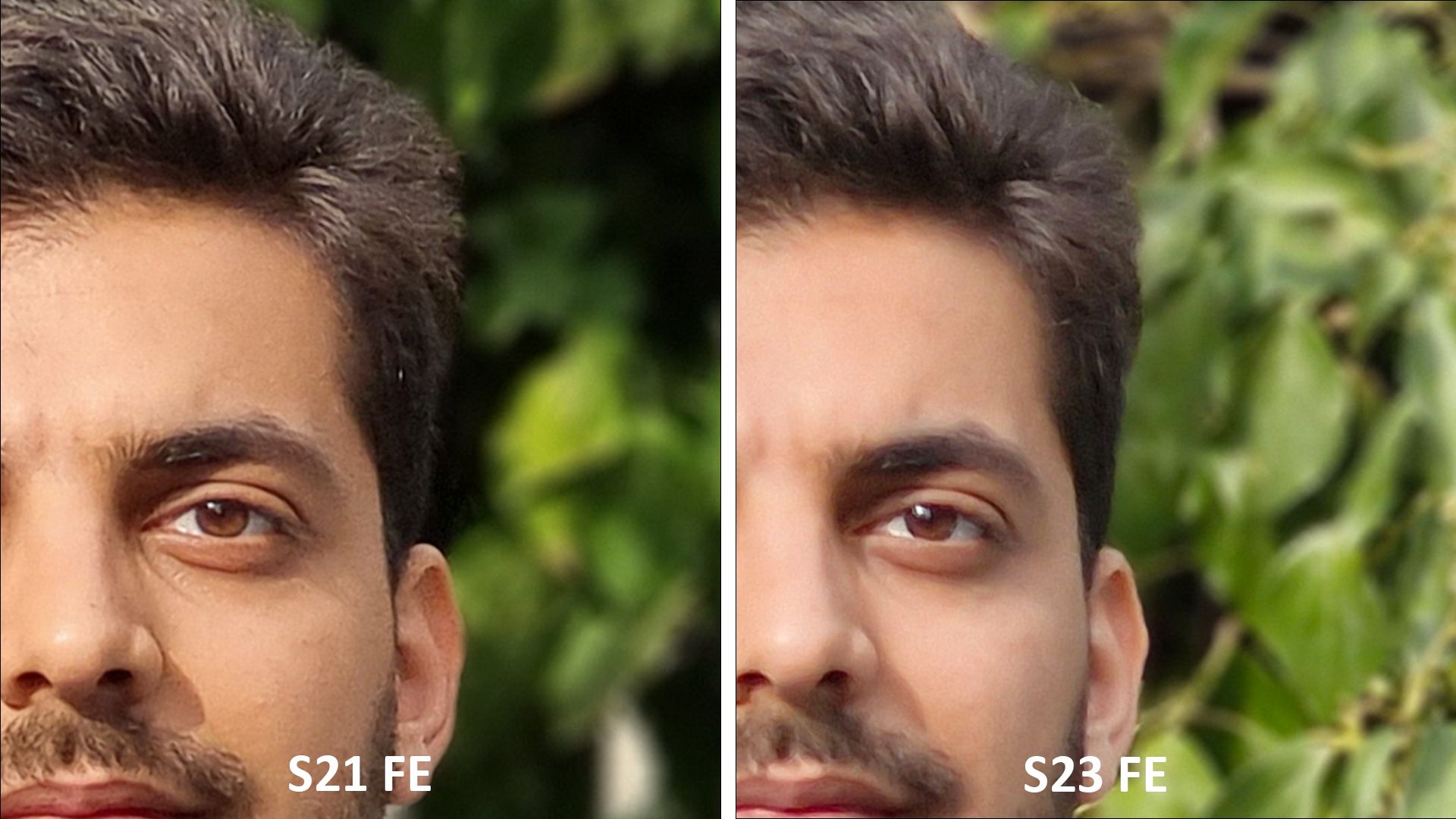 مقایسه عکس پرتره دوربین تله فوتو