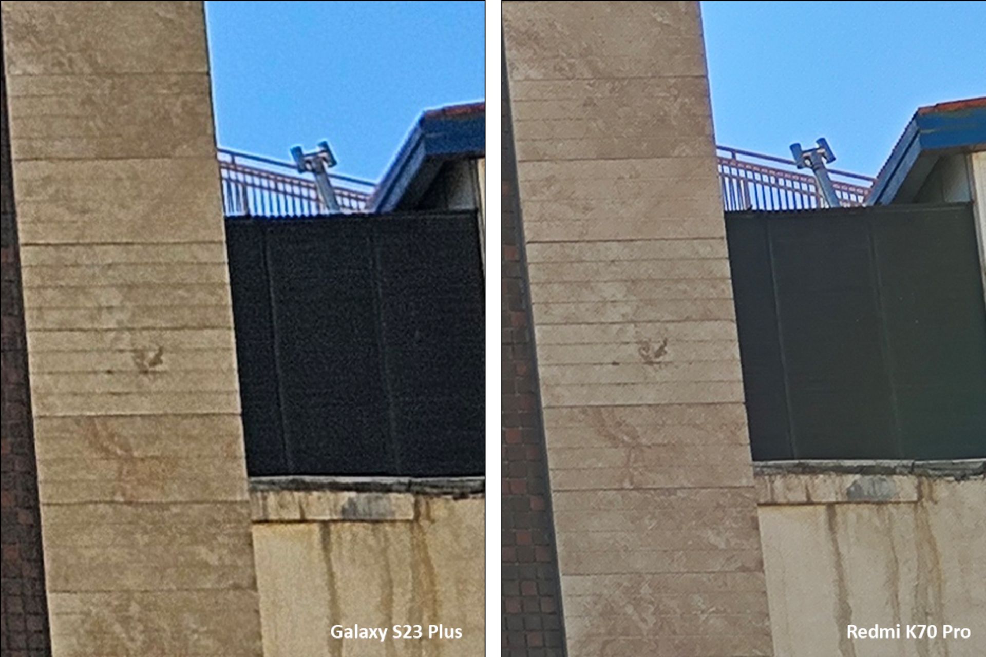 برشی از نمای کناری ساختمان با رنگ خاکستری