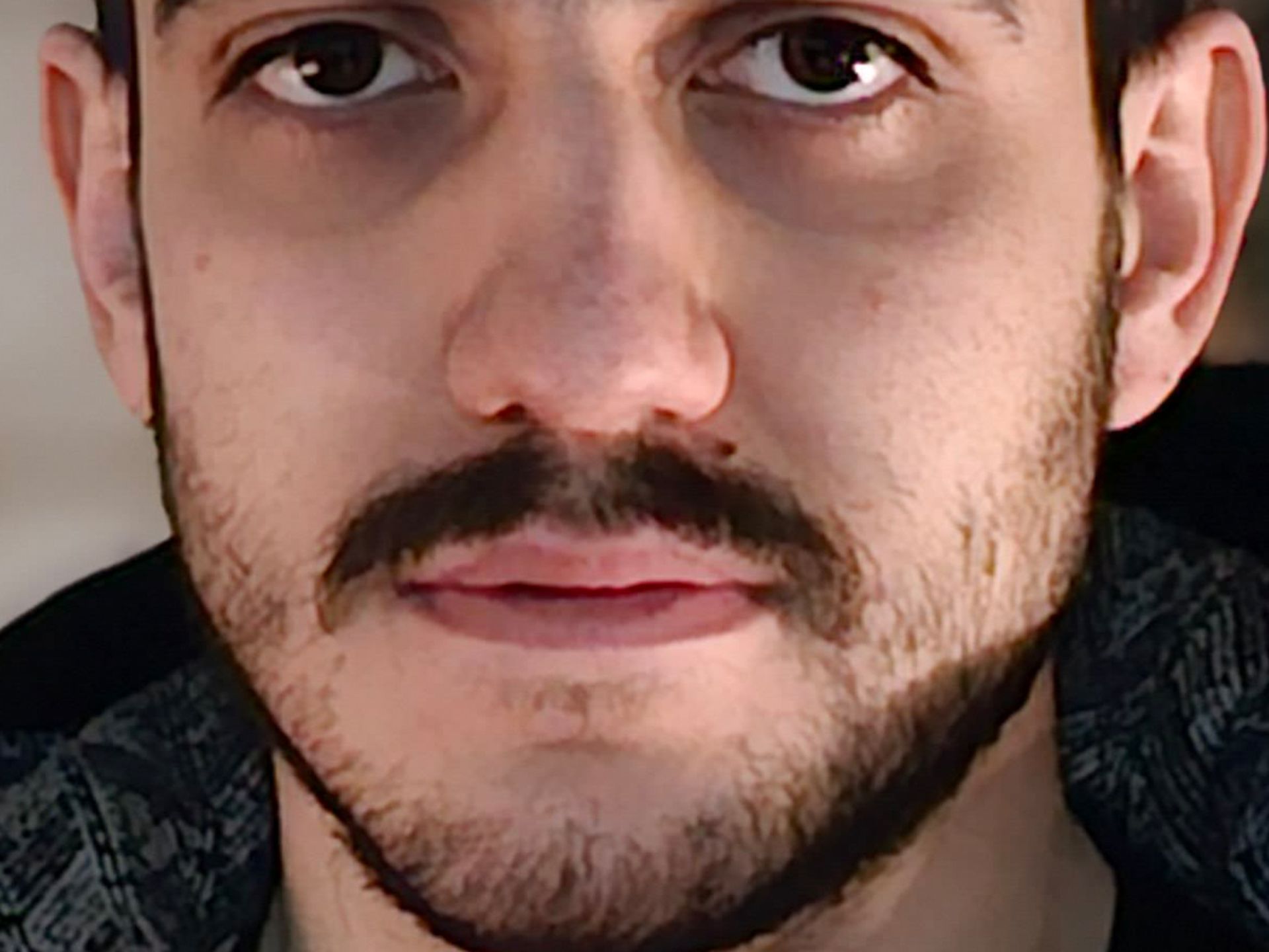 برش عکس پرتره ۳ برابری گلکسی اس ۲۳ اولترا در تاریکی