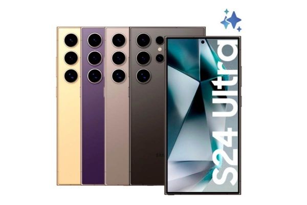 تصاویر لو رفته گوشی سامسونگ گلکسی S24 اولترا در تمامی رنگ‌ها از سایت رسمی کارائیب سامسونگ