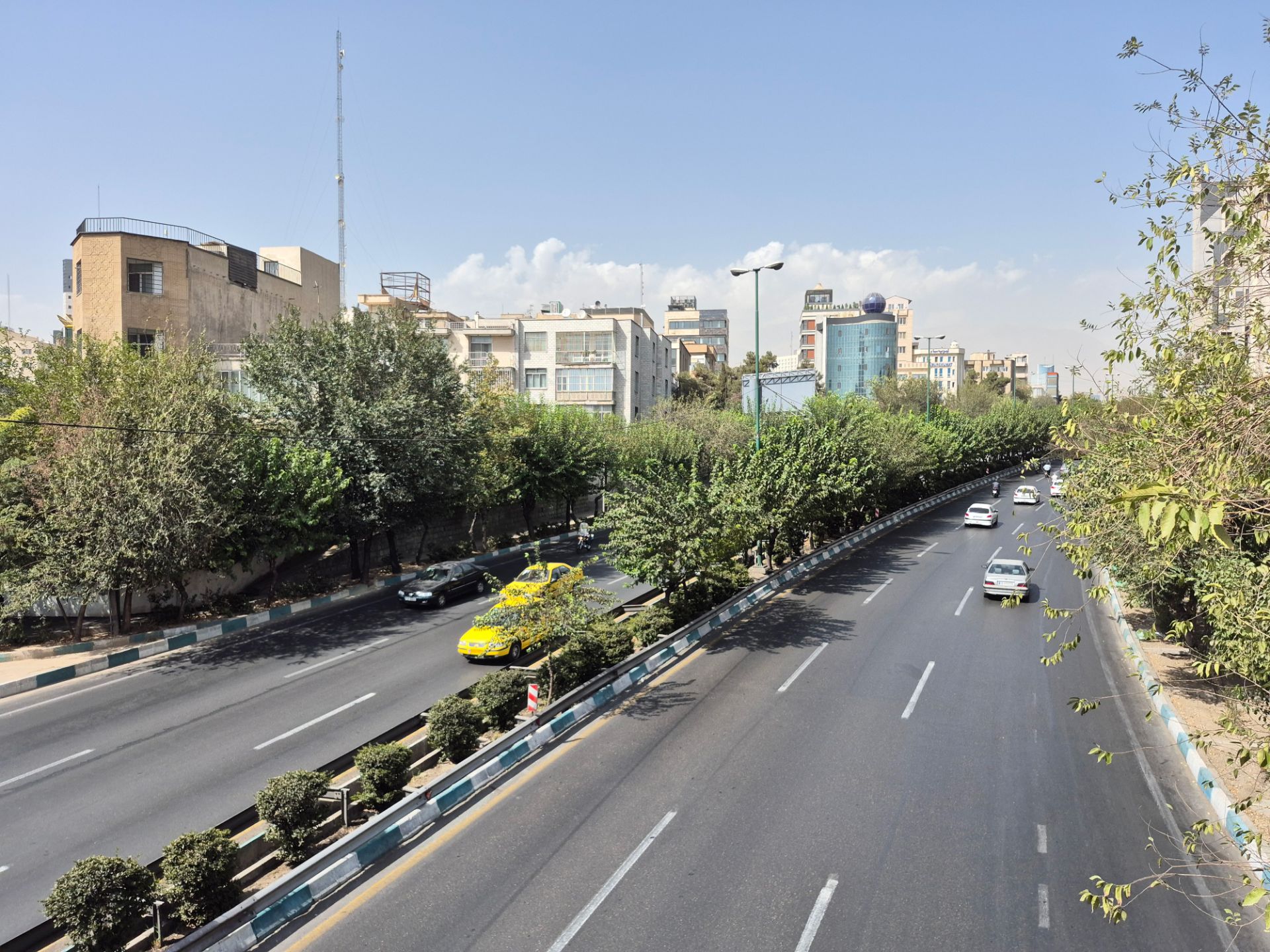بزرگراه از نمای بالا