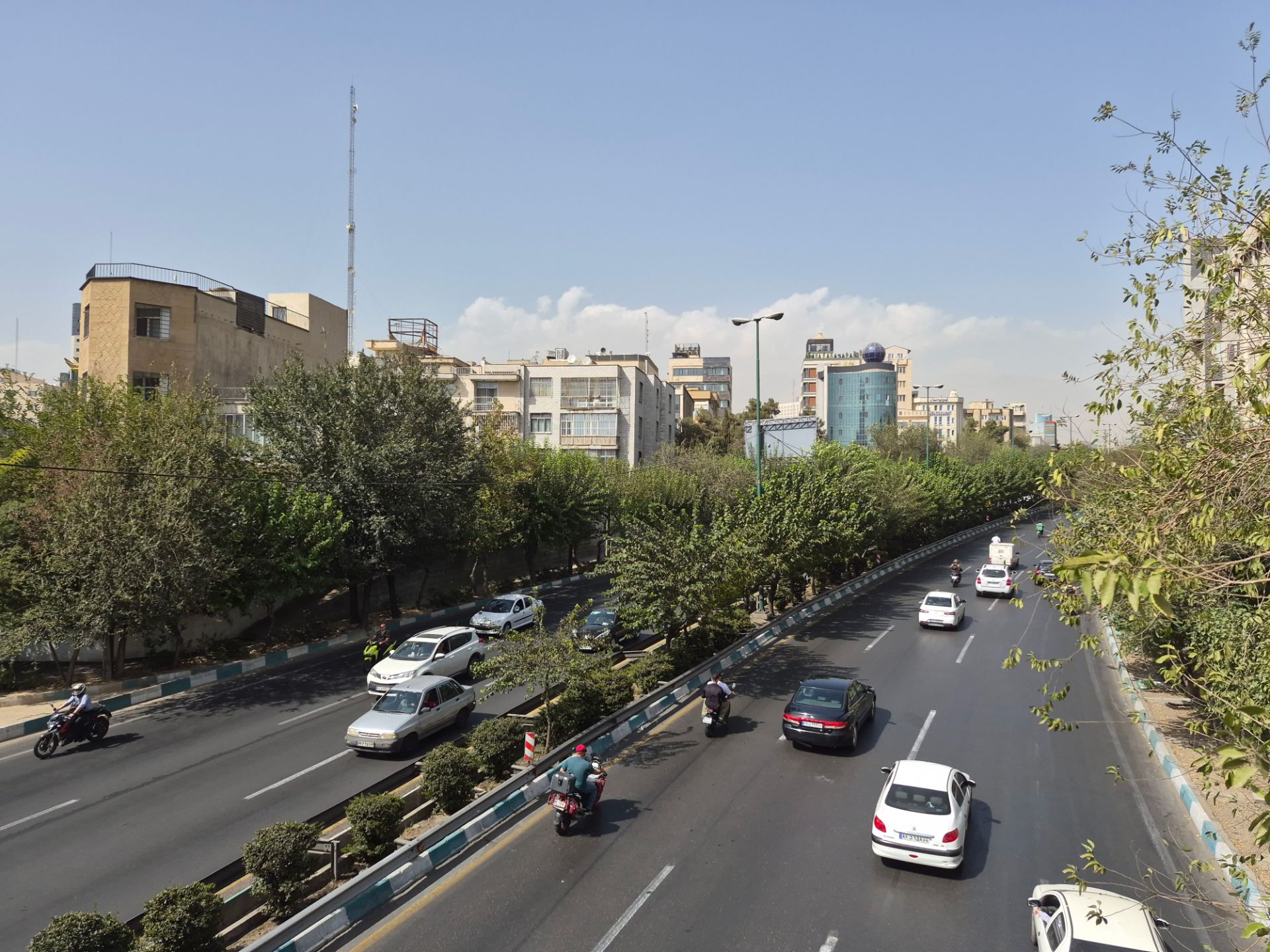 اتوبان از نمای بالا
