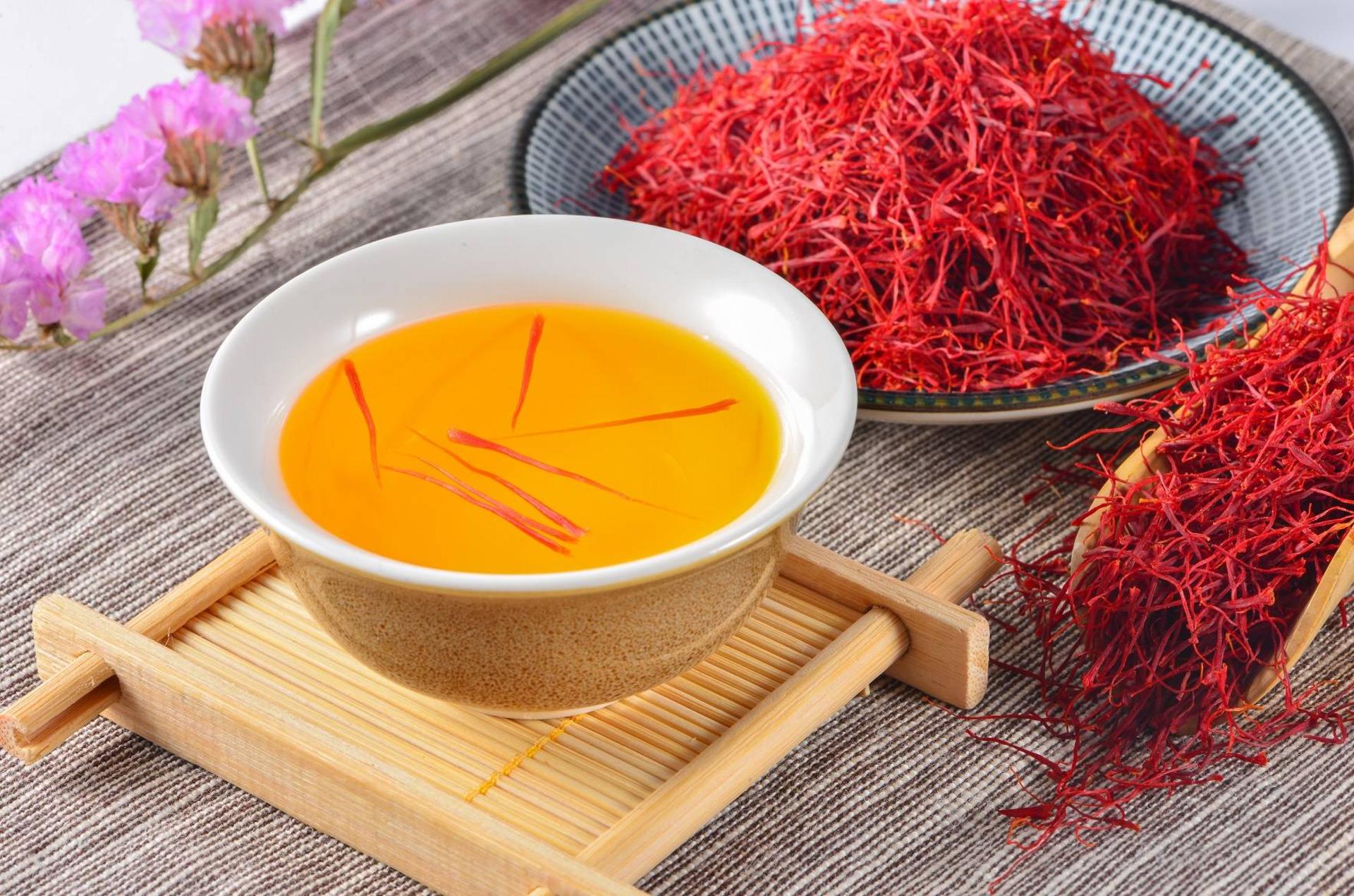 چای زعفران